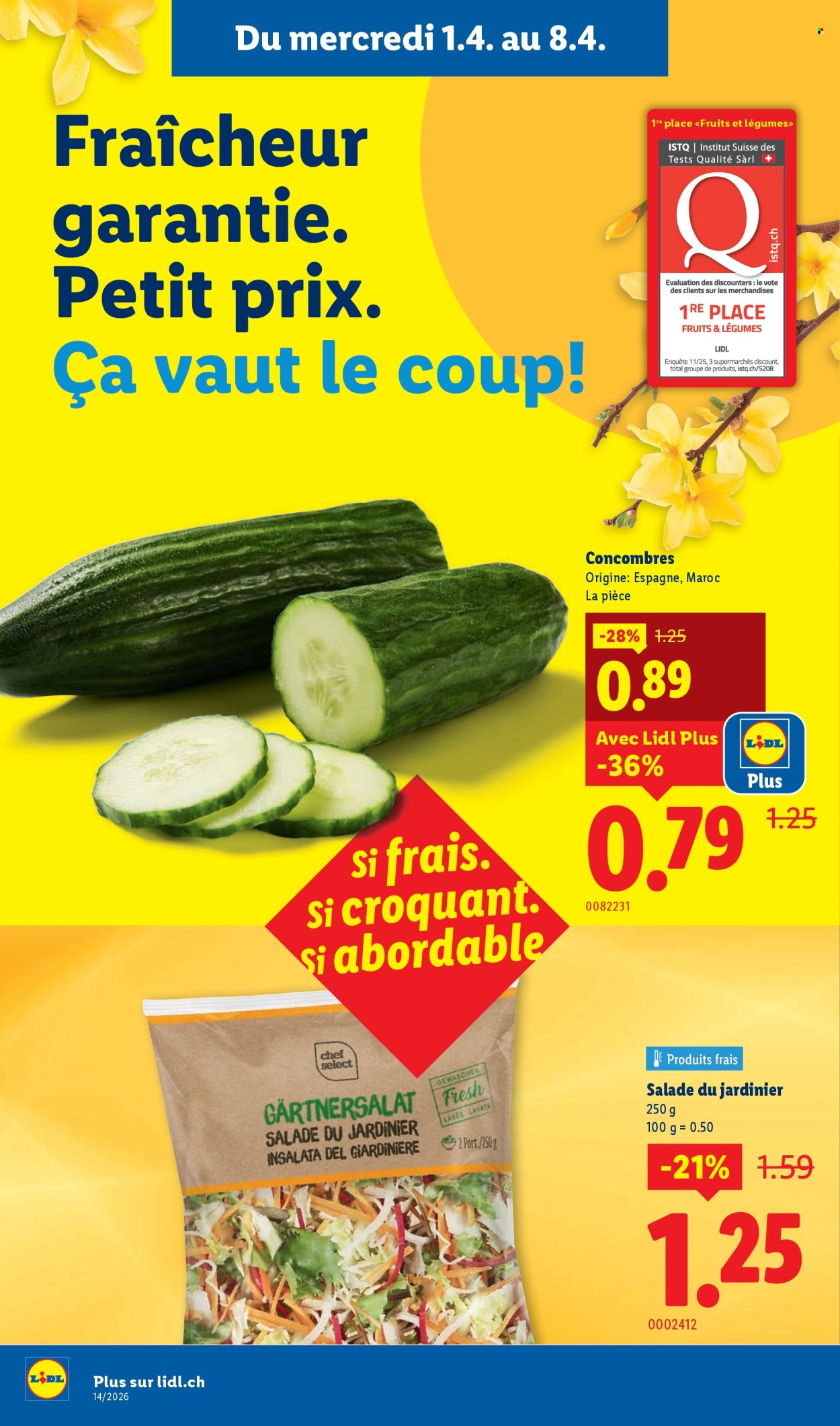 Catalogue Lidl - 1.4.2026 - 8.4.2026. Page 6. Page 6