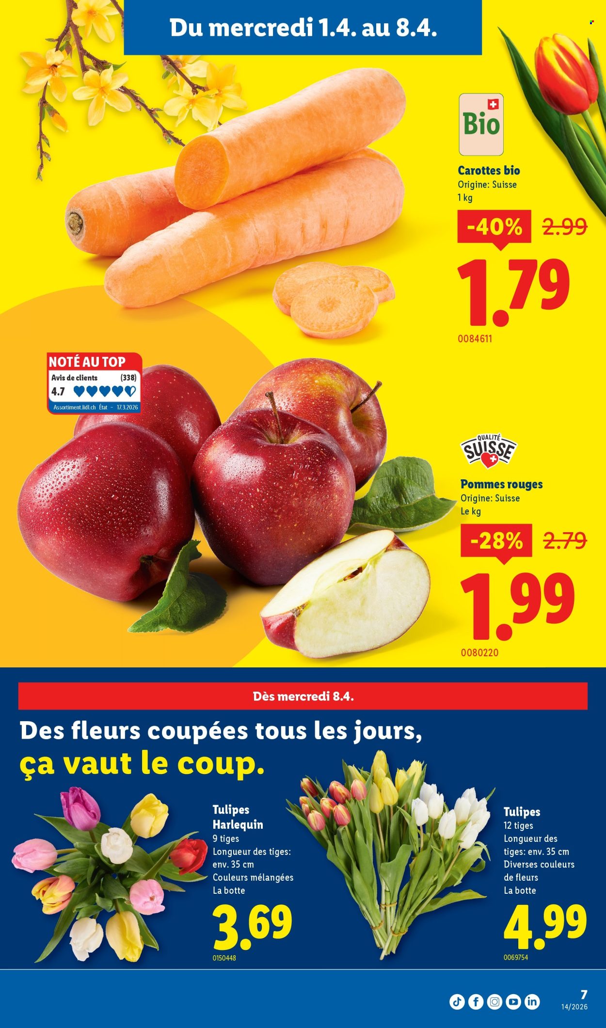 Catalogue Lidl - 1.4.2026 - 8.4.2026. Page 7. Page 7