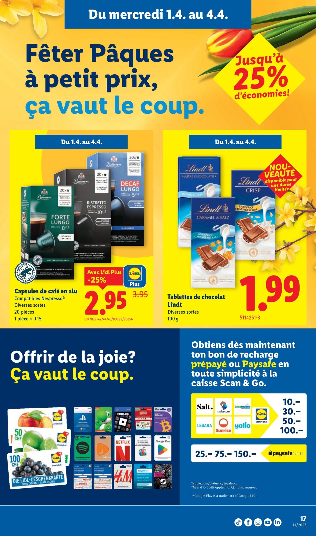 Catalogue Lidl - 1.4.2026 - 8.4.2026. Page 17. Page 17