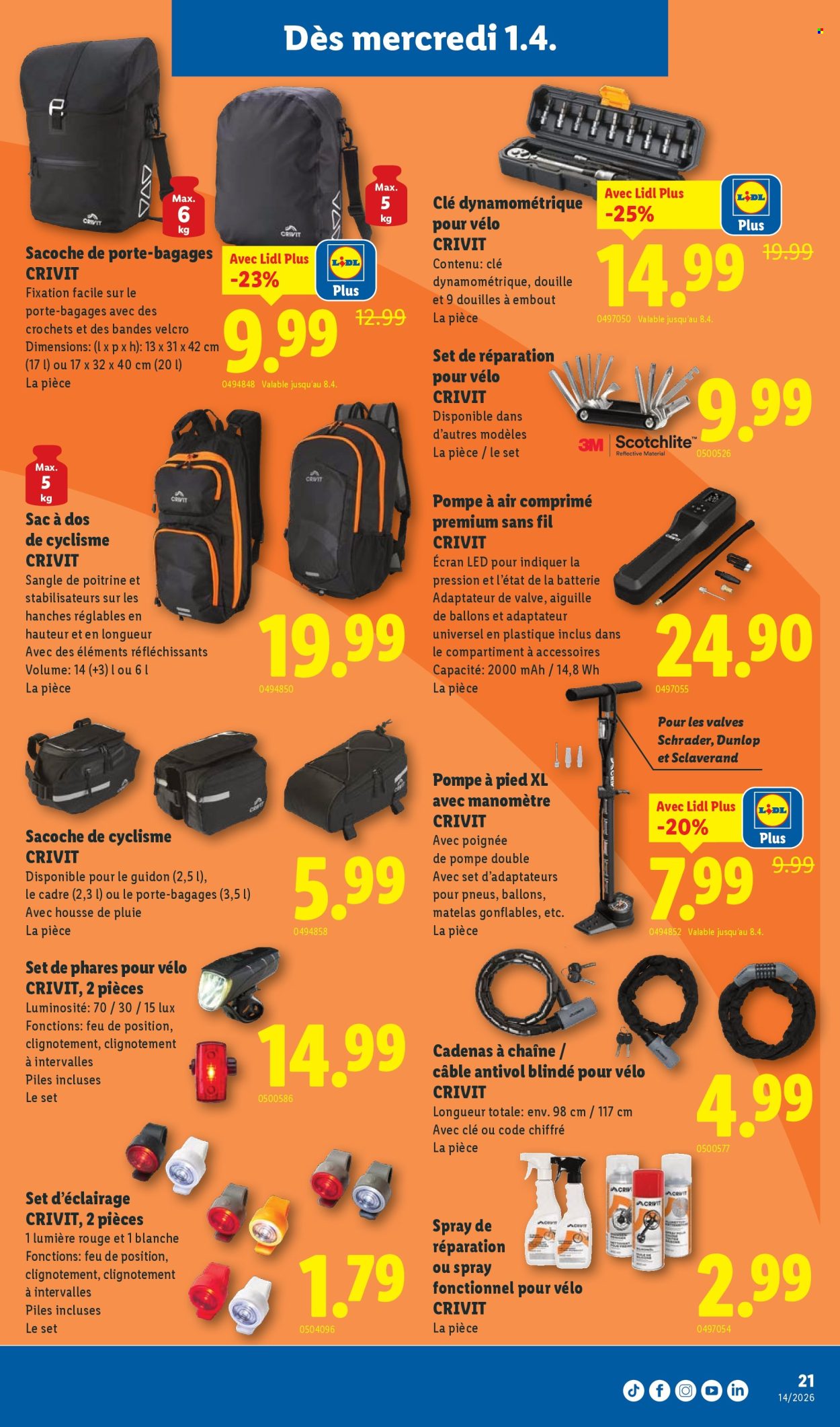 Catalogue Lidl - 1.4.2026 - 8.4.2026. Page 23. Page 23