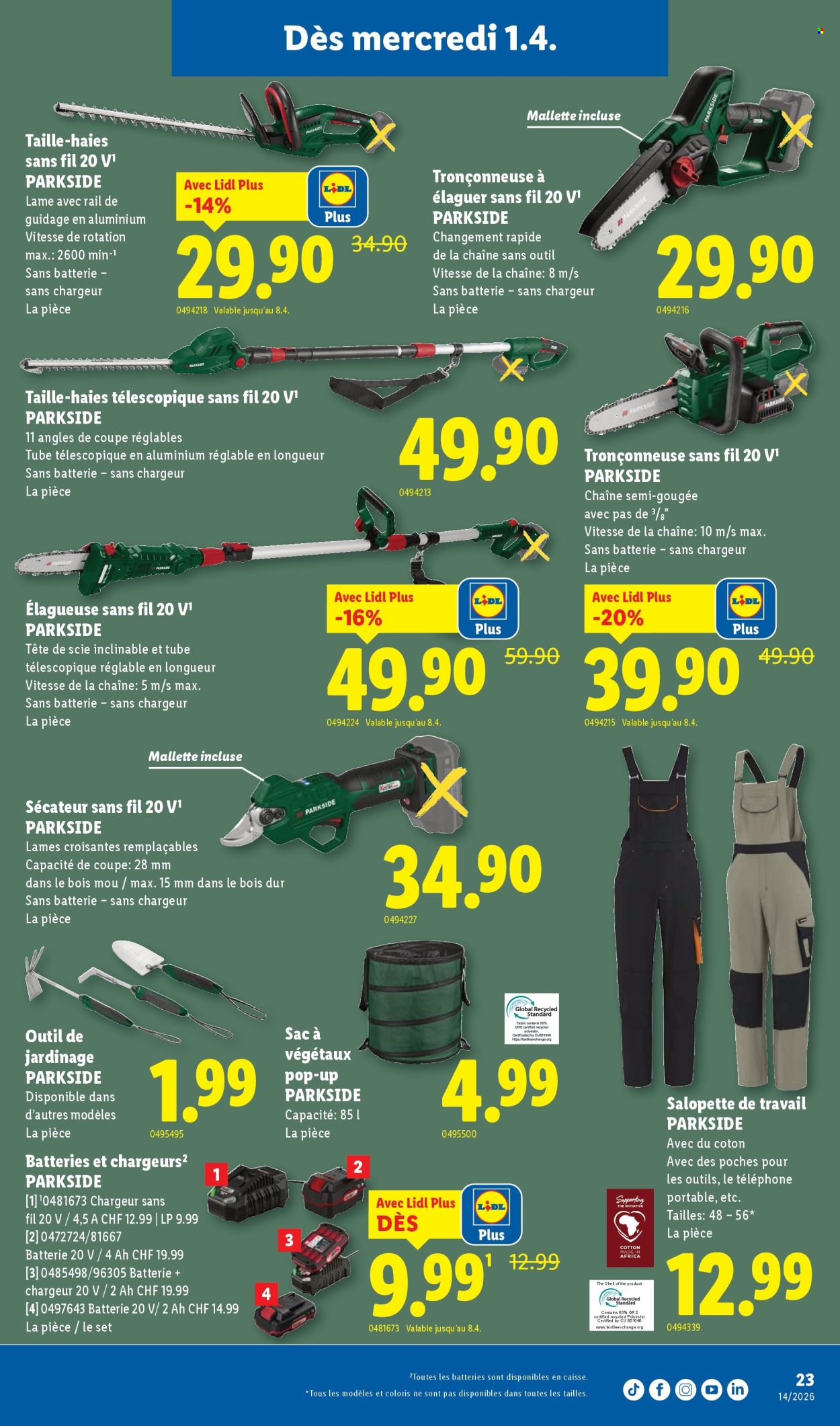 Catalogue Lidl - 1.4.2026 - 8.4.2026. Page 25. Page 25