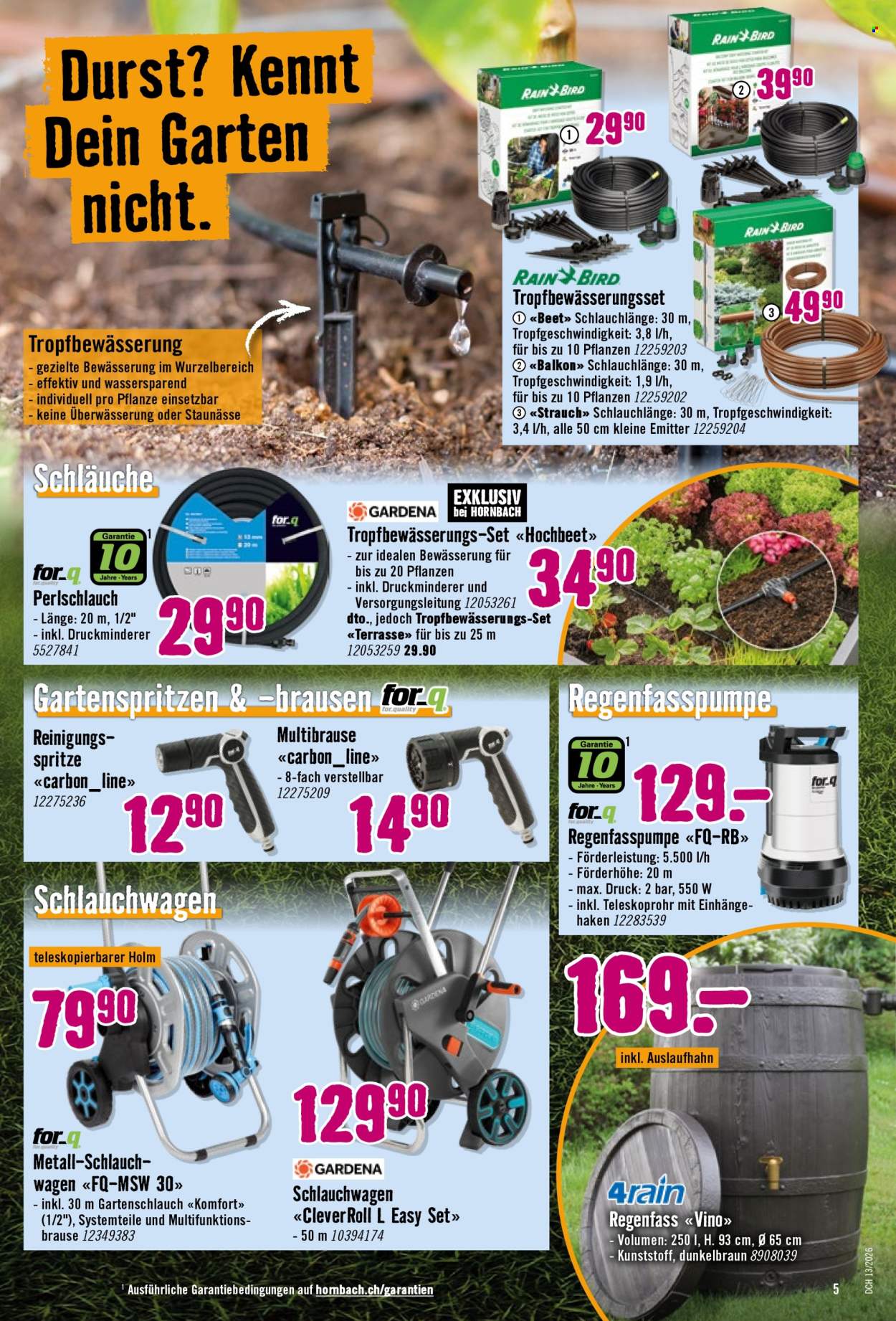 Catalogue Hornbach - 29.3.2026 - 20.4.2026. Page 5. Page 5