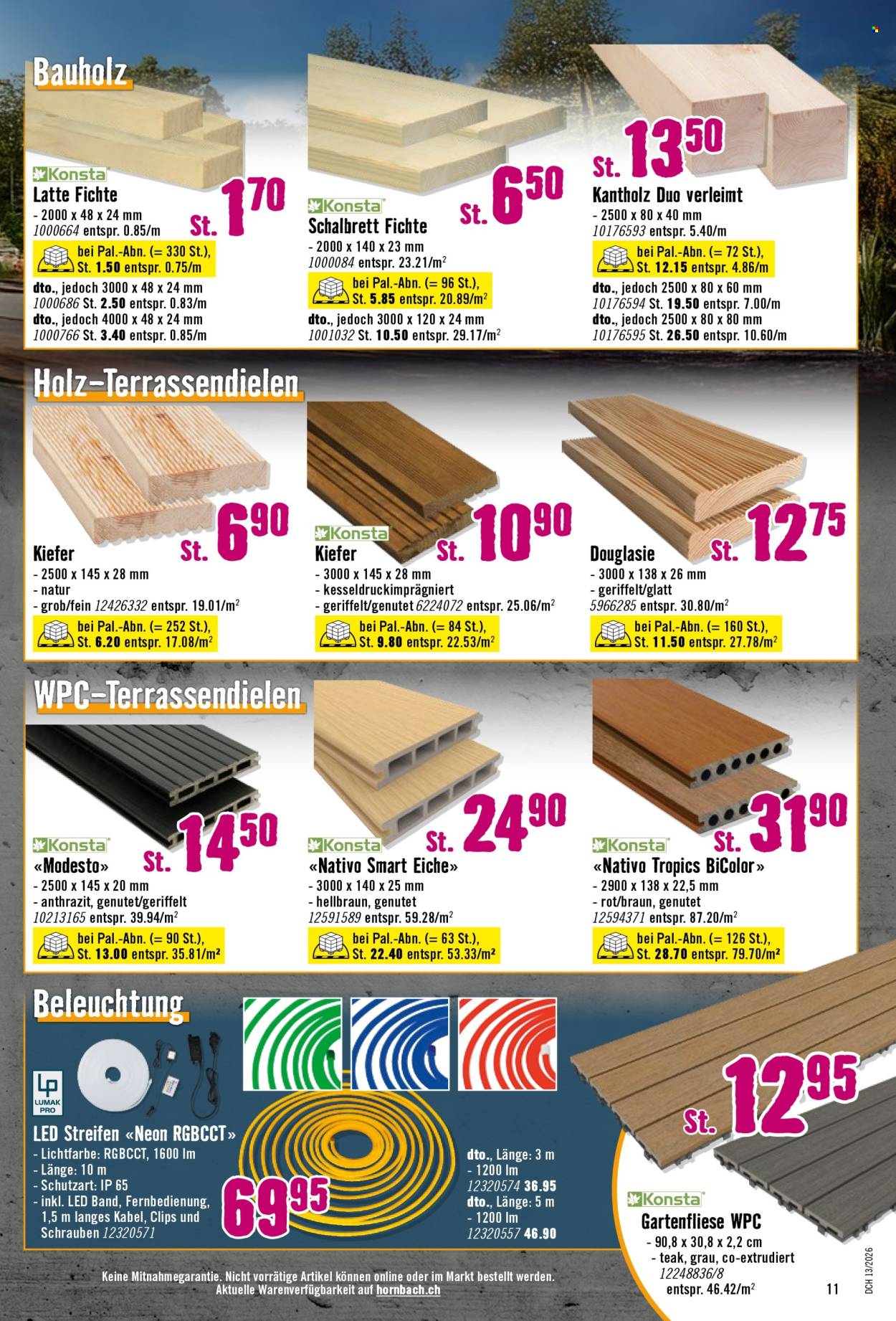 Catalogue Hornbach - 29.3.2026 - 20.4.2026. Page 11. Page 11
