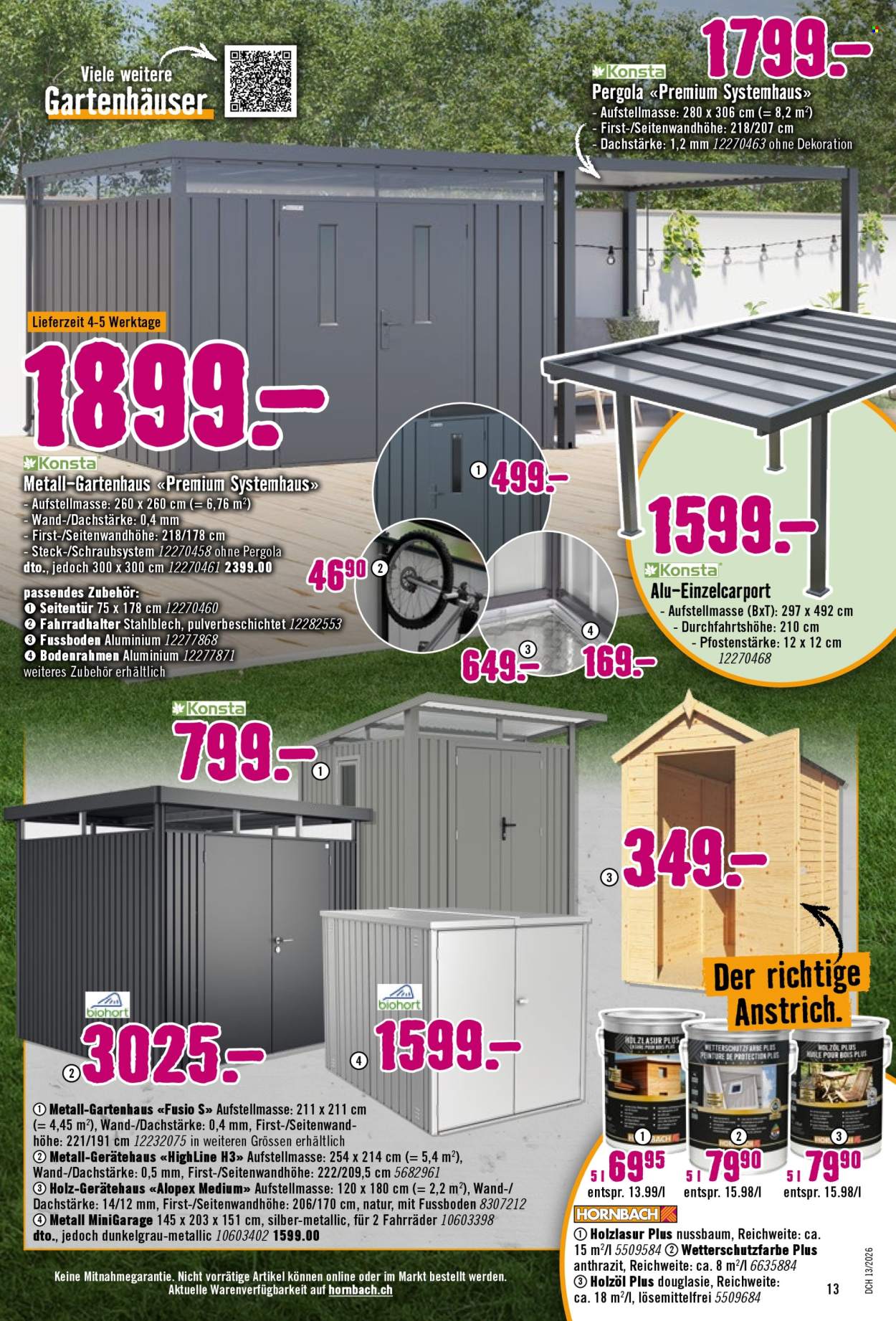 Catalogue Hornbach - 29.3.2026 - 20.4.2026. Page 13. Page 13
