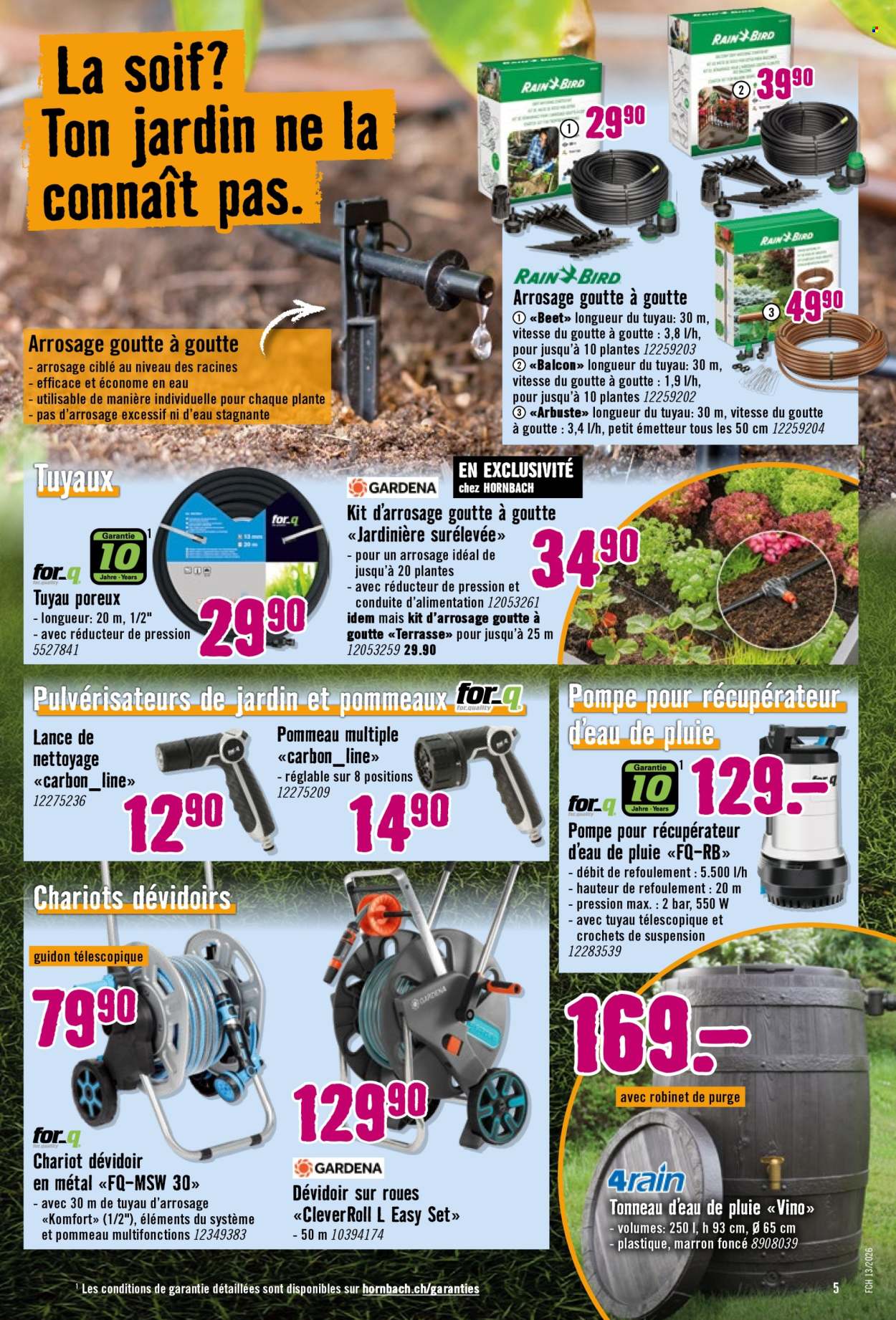 Catalogue Hornbach - 29.3.2026 - 20.4.2026. Page 5. Page 5