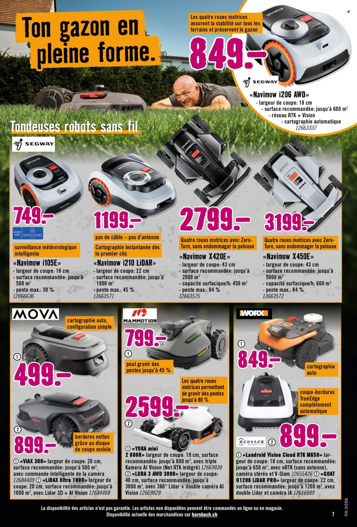Catalogue Hornbach - 29.3.2026 - 20.4.2026. Page 7. Page 7