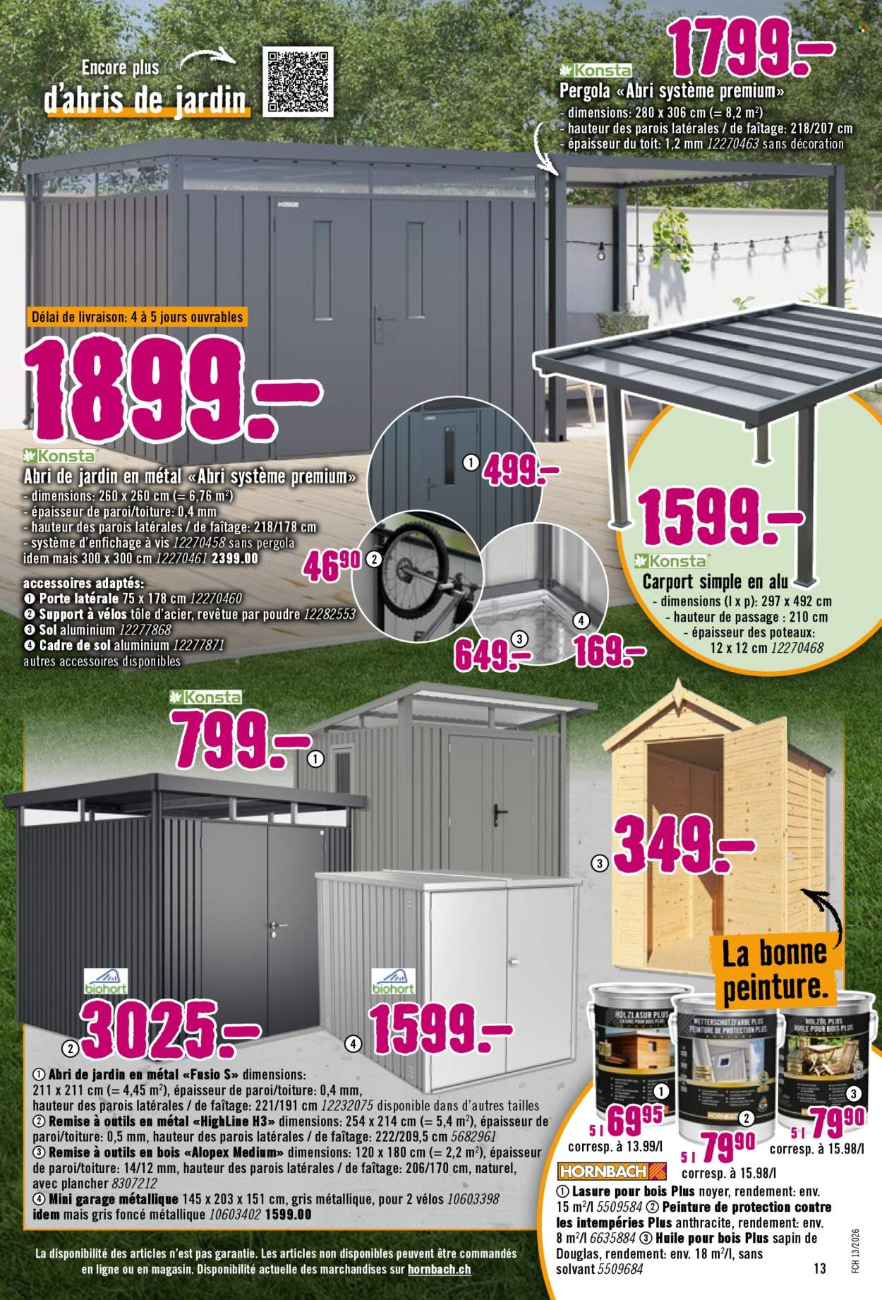 Catalogue Hornbach - 29.3.2026 - 20.4.2026. Page 13. Page 13