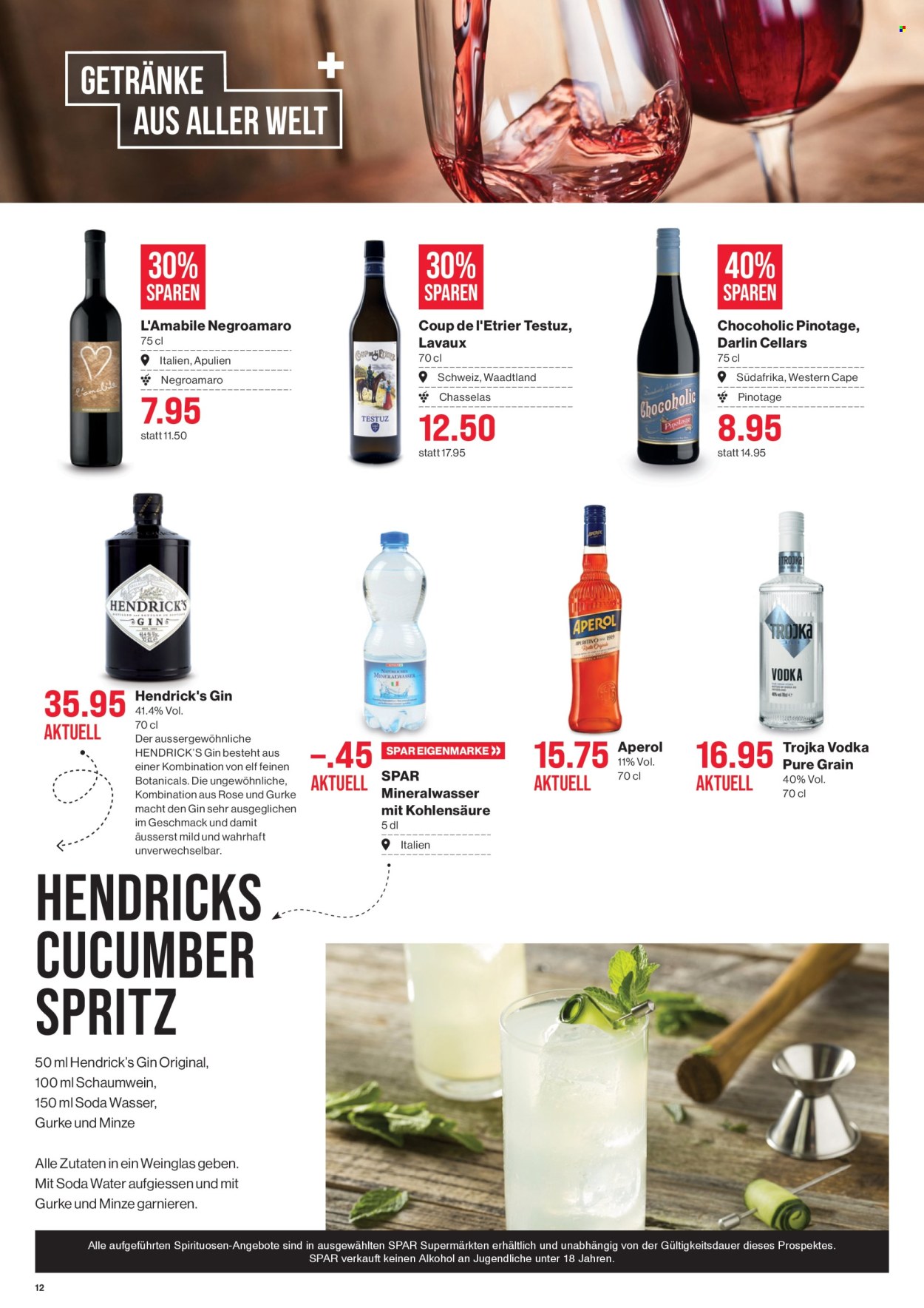 Catalogue SPAR - 1.4.2026 - 8.4.2026. Page 12. Page 12