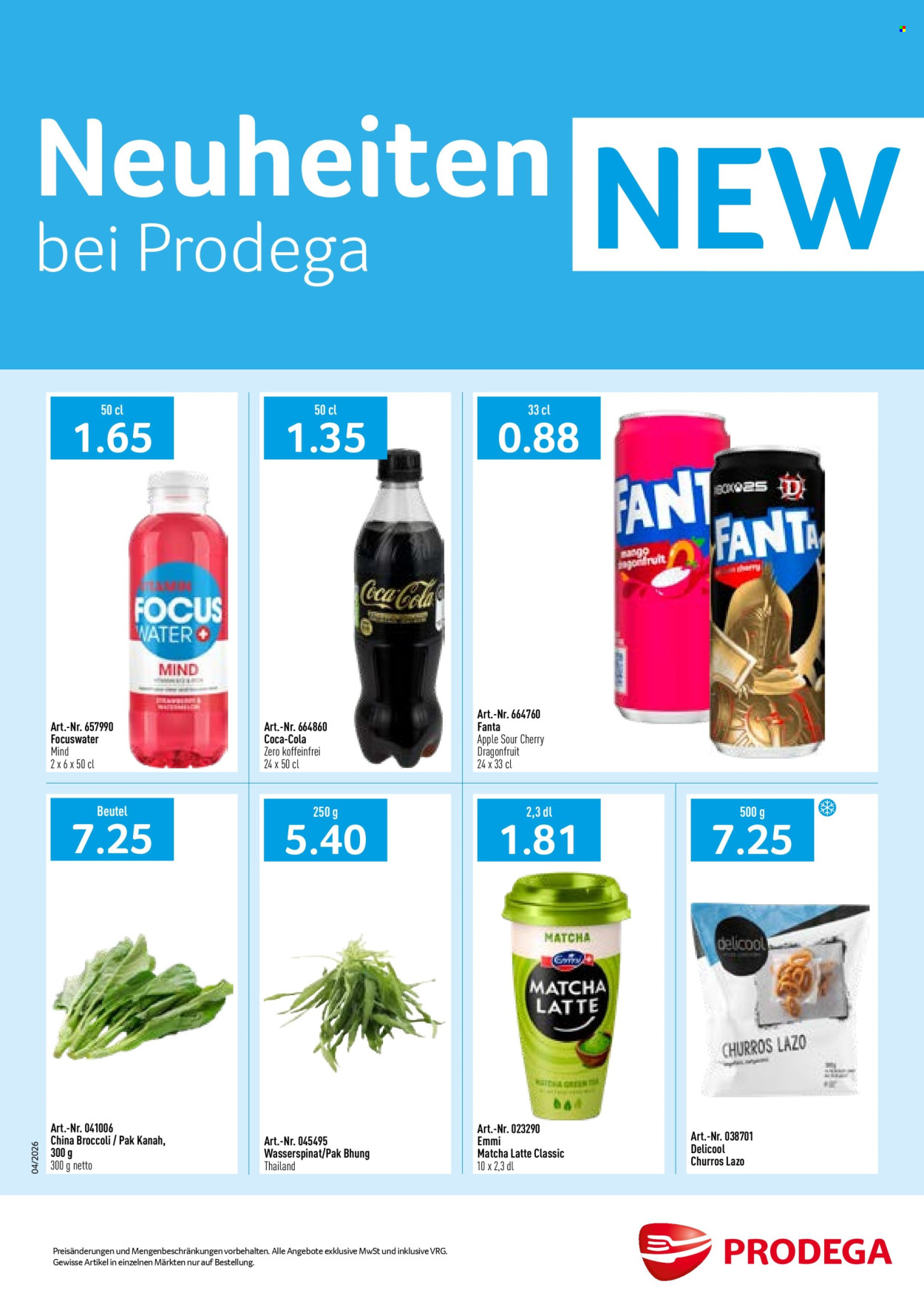 Catalogue Prodega - 30.3.2026 - 30.4.2026. Page 1. Page 1