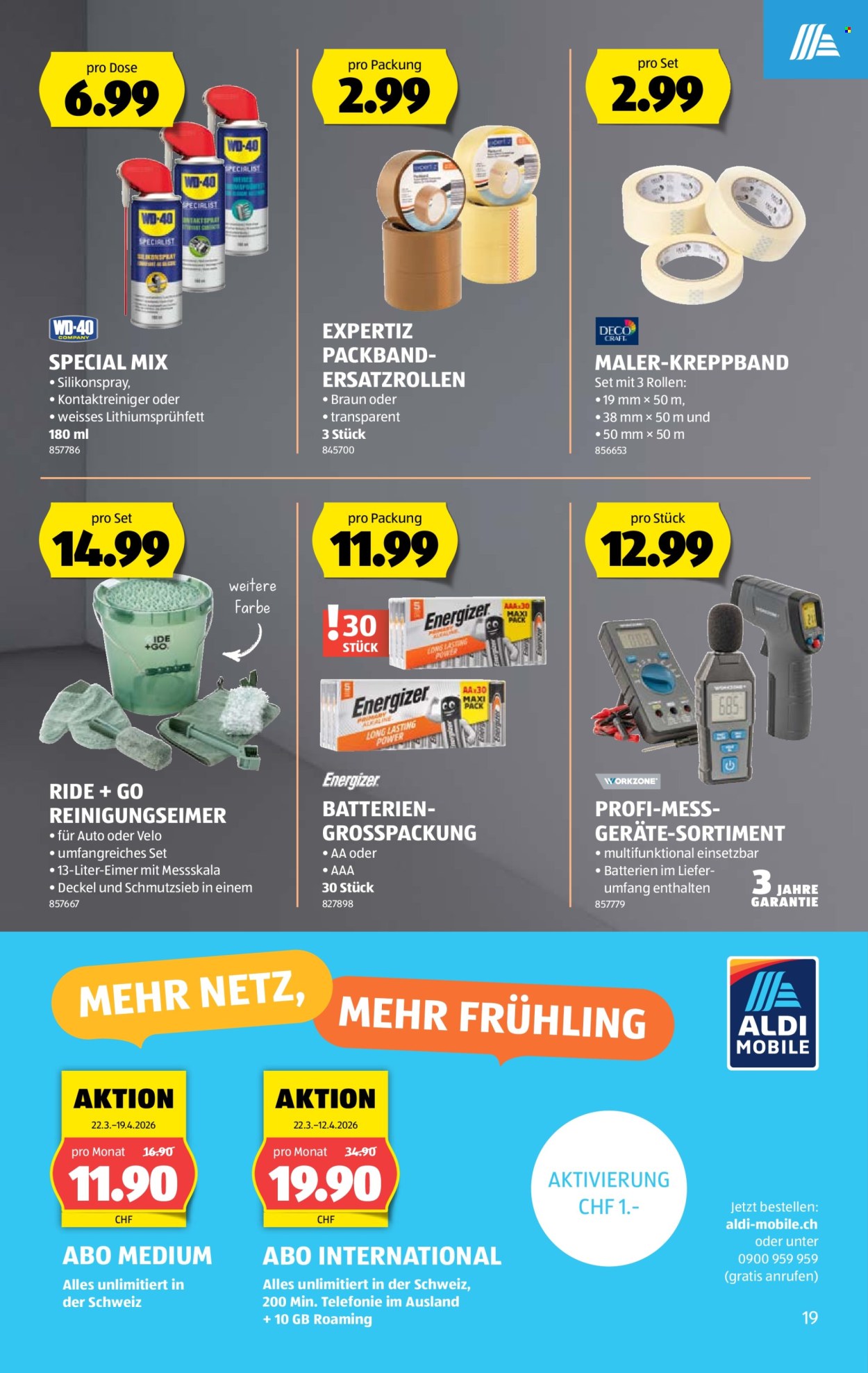 Catalogue Aldi - 9.4.2026 - 15.4.2026. Page 19. Page 19