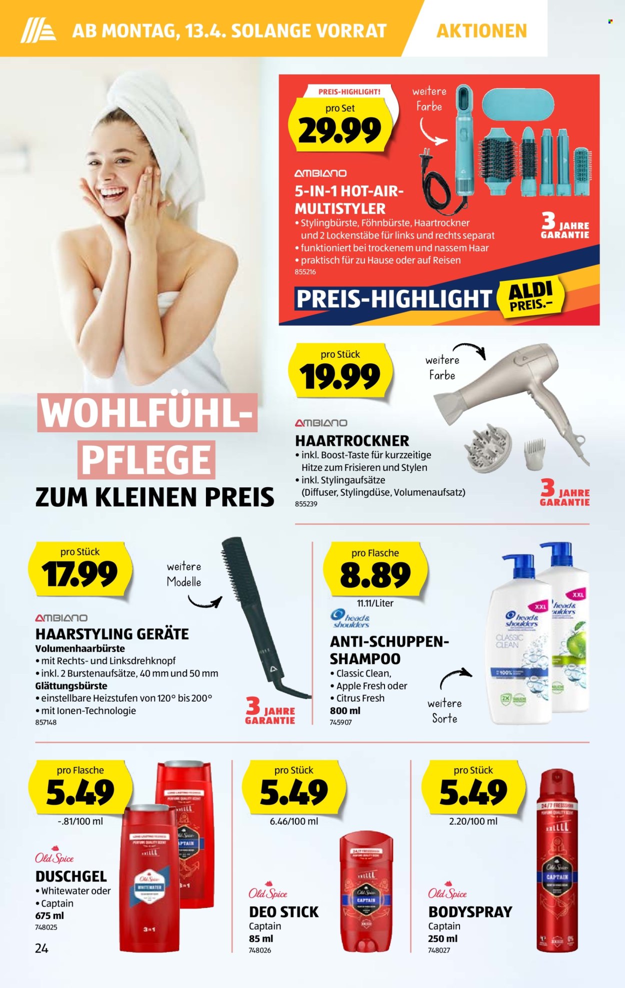 Catalogue Aldi - 9.4.2026 - 15.4.2026. Page 24. Page 24
