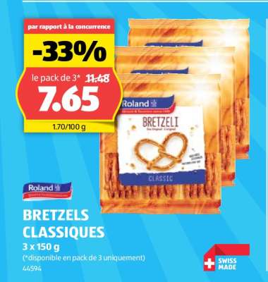 BRETZELS CLASSIQUES