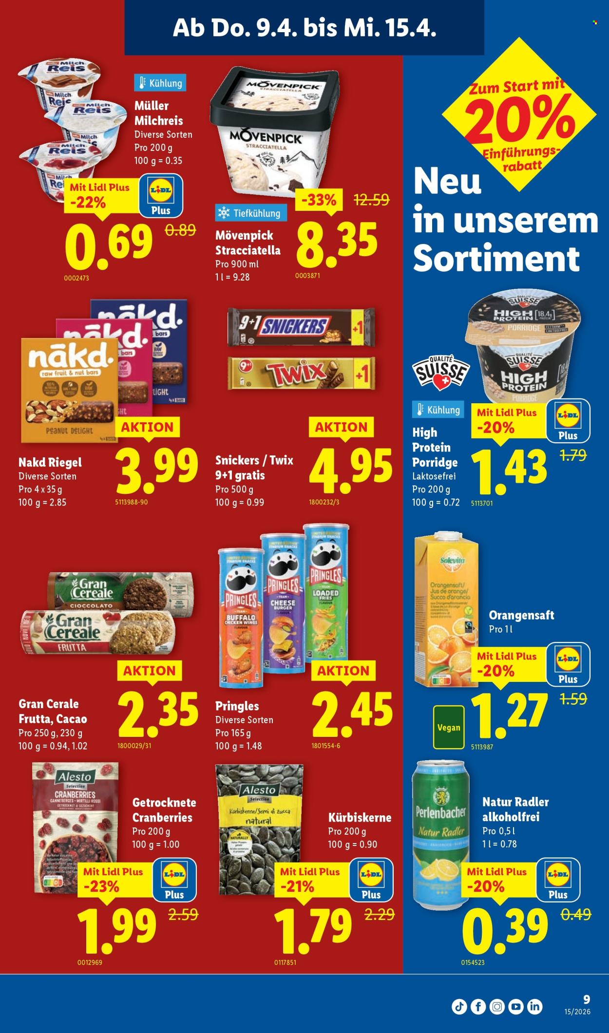 Catalogue Lidl - 9.4.2026 - 15.4.2026. Page 9. Page 9