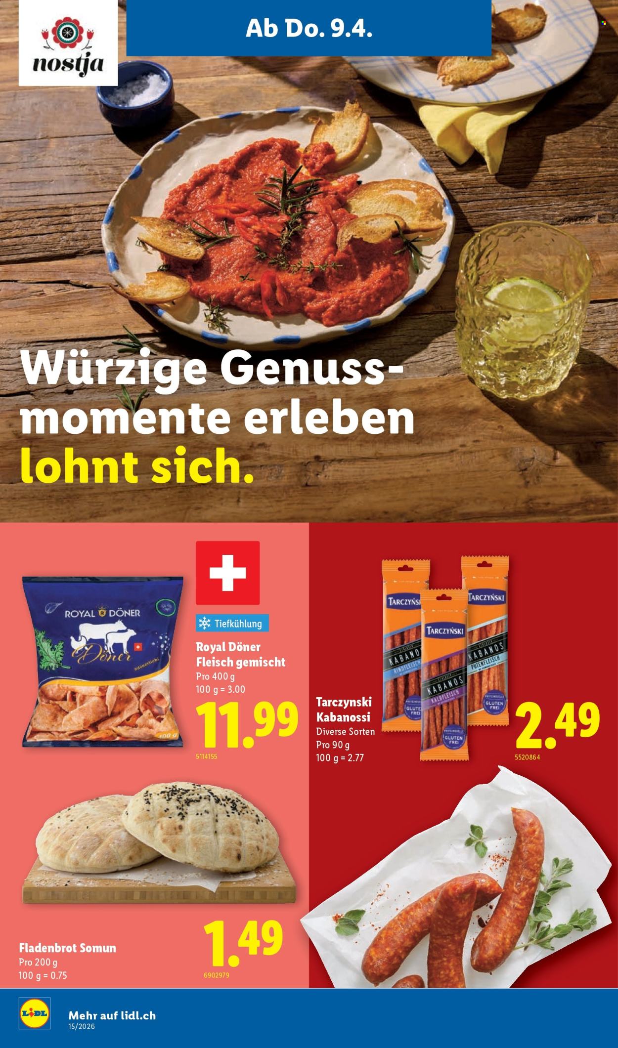 Catalogue Lidl - 9.4.2026 - 15.4.2026. Page 12. Page 12