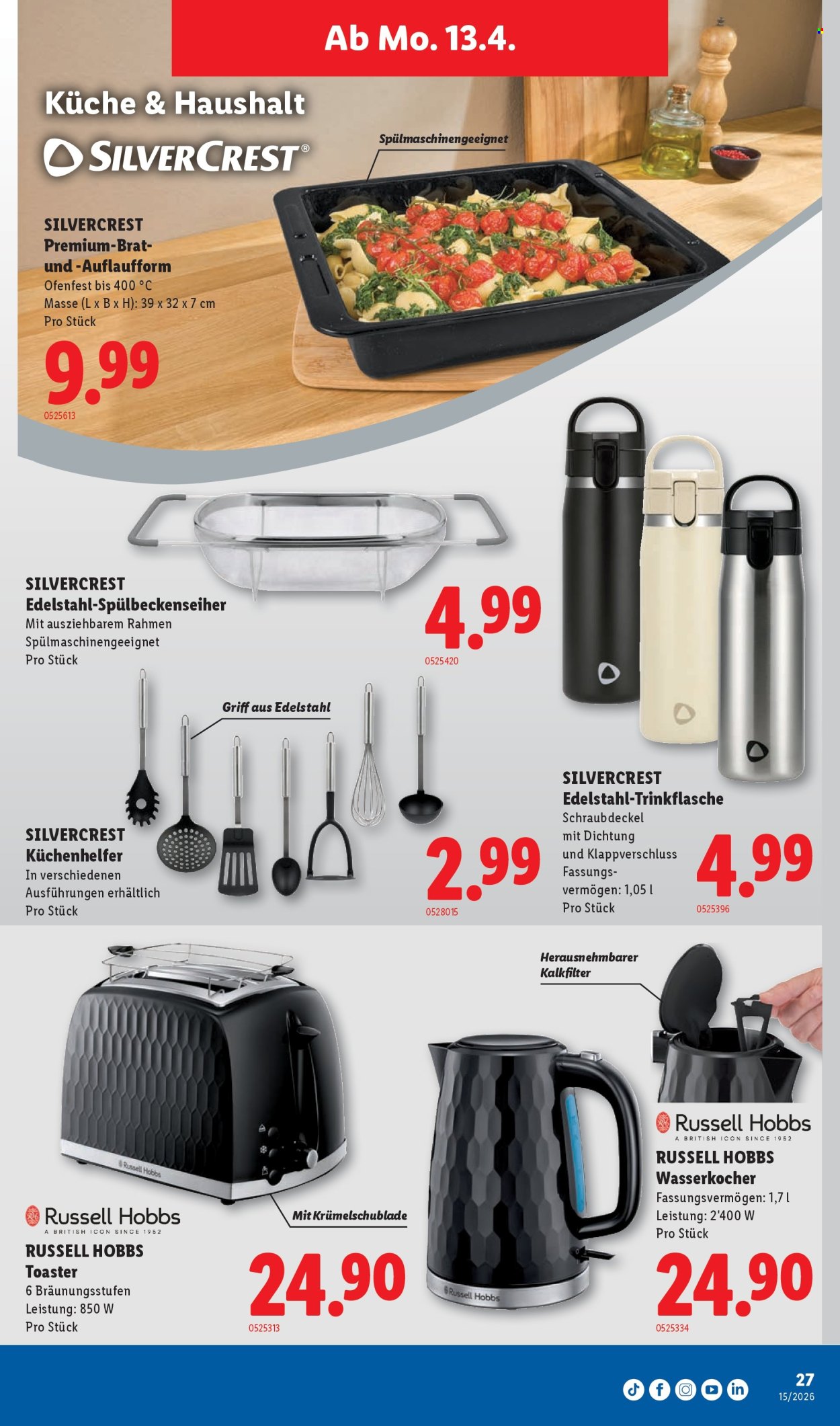 Catalogue Lidl - 9.4.2026 - 15.4.2026. Page 27. Page 27