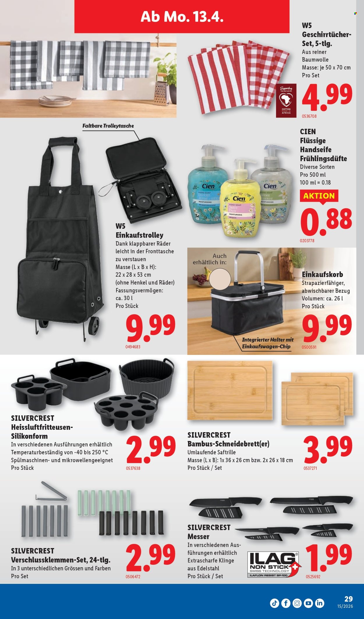 Catalogue Lidl - 9.4.2026 - 15.4.2026. Page 29. Page 29