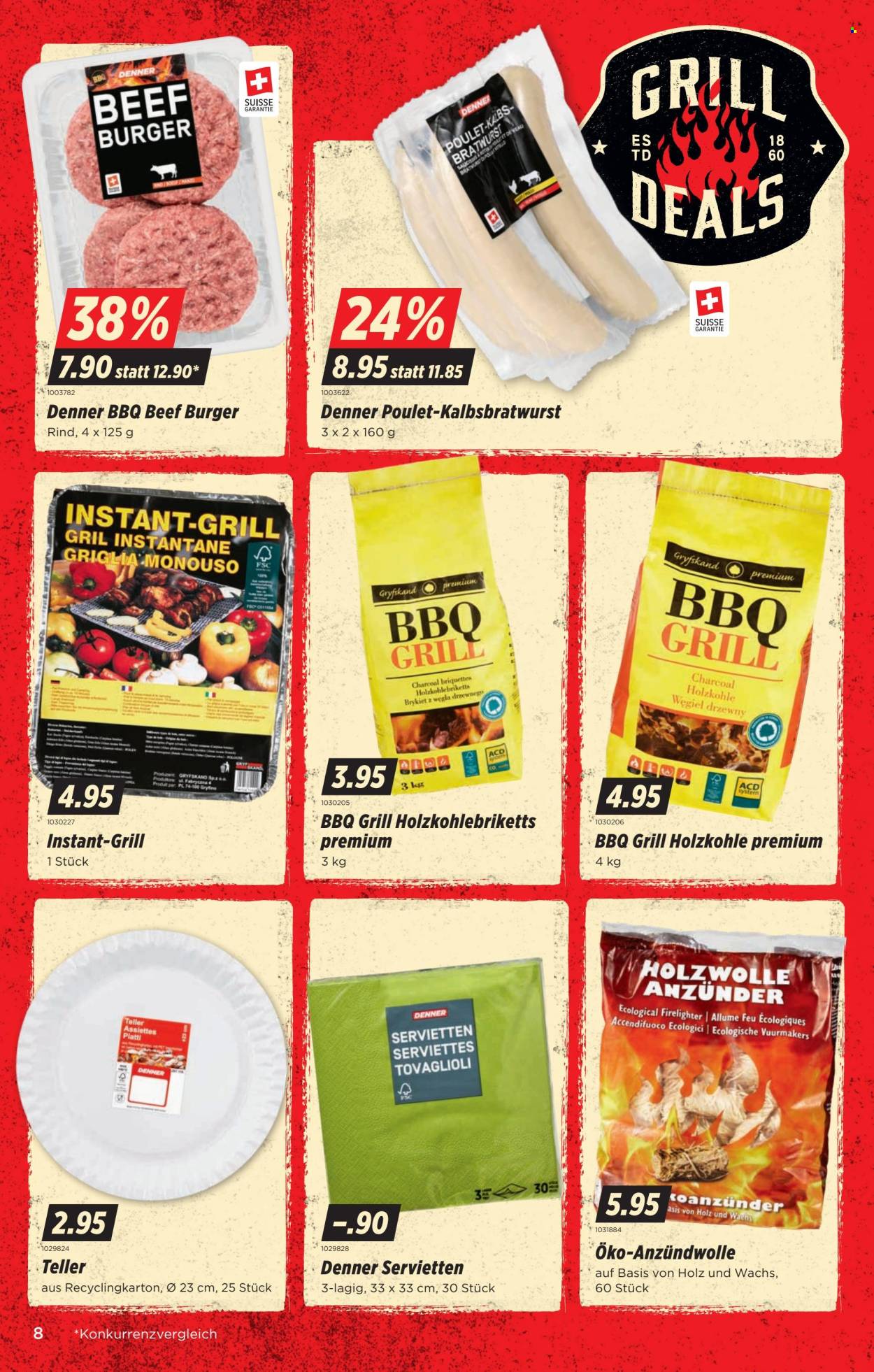 Catalogue Denner - 9.4.2026 - 15.4.2026. Page 8. Page 8