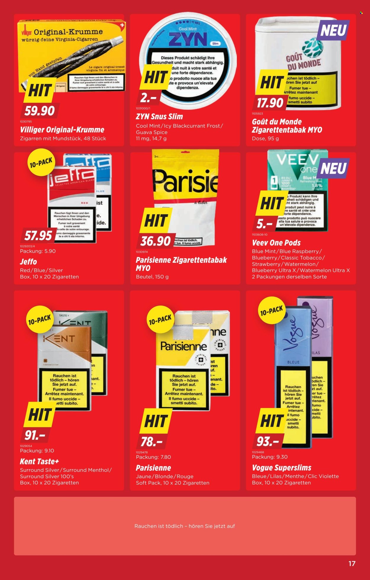 Catalogue Denner - 9.4.2026 - 15.4.2026. Page 17. Page 17