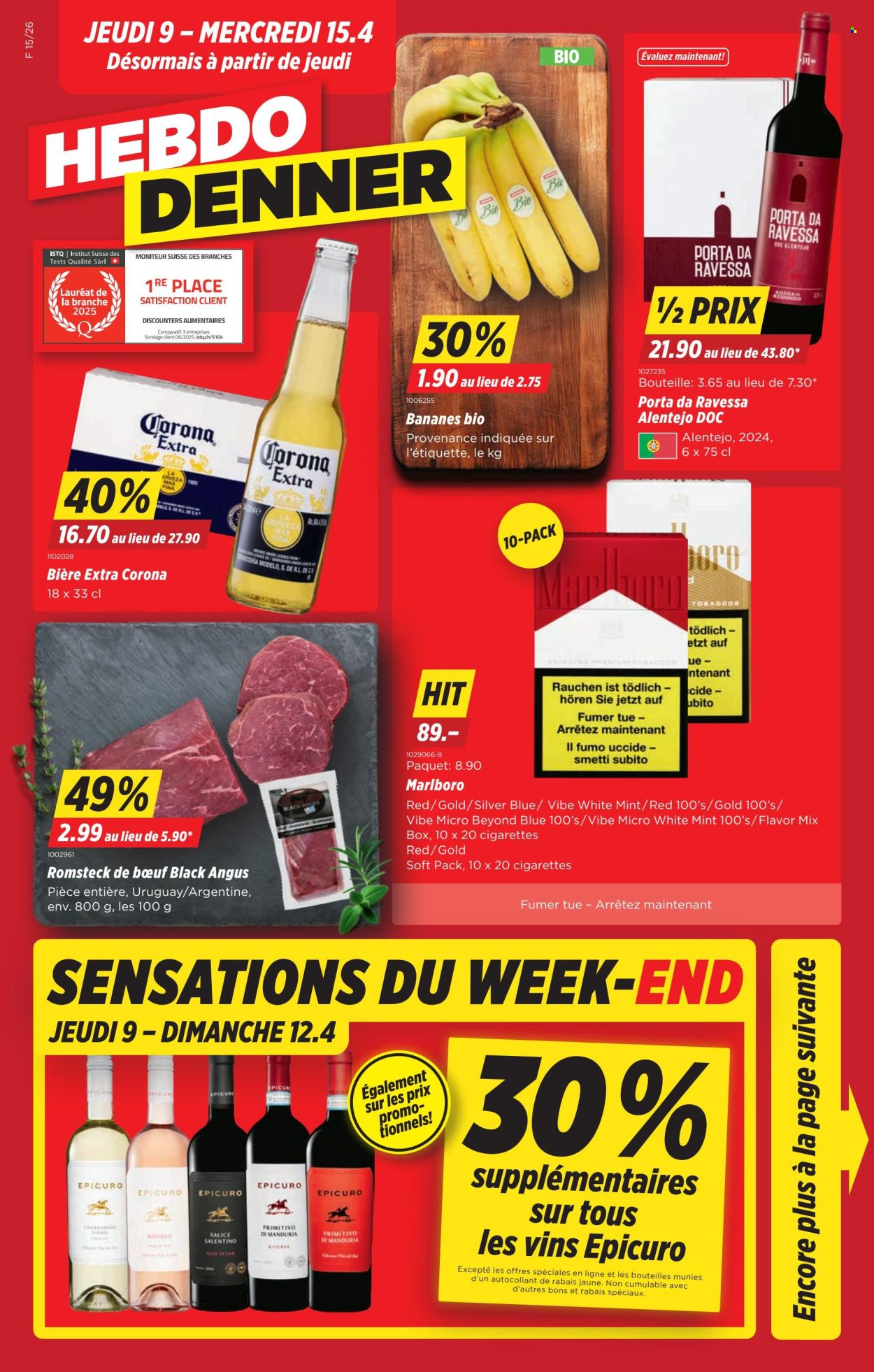 Catalogue Denner - 9.4.2026 - 15.4.2026. Page 1. Page 1