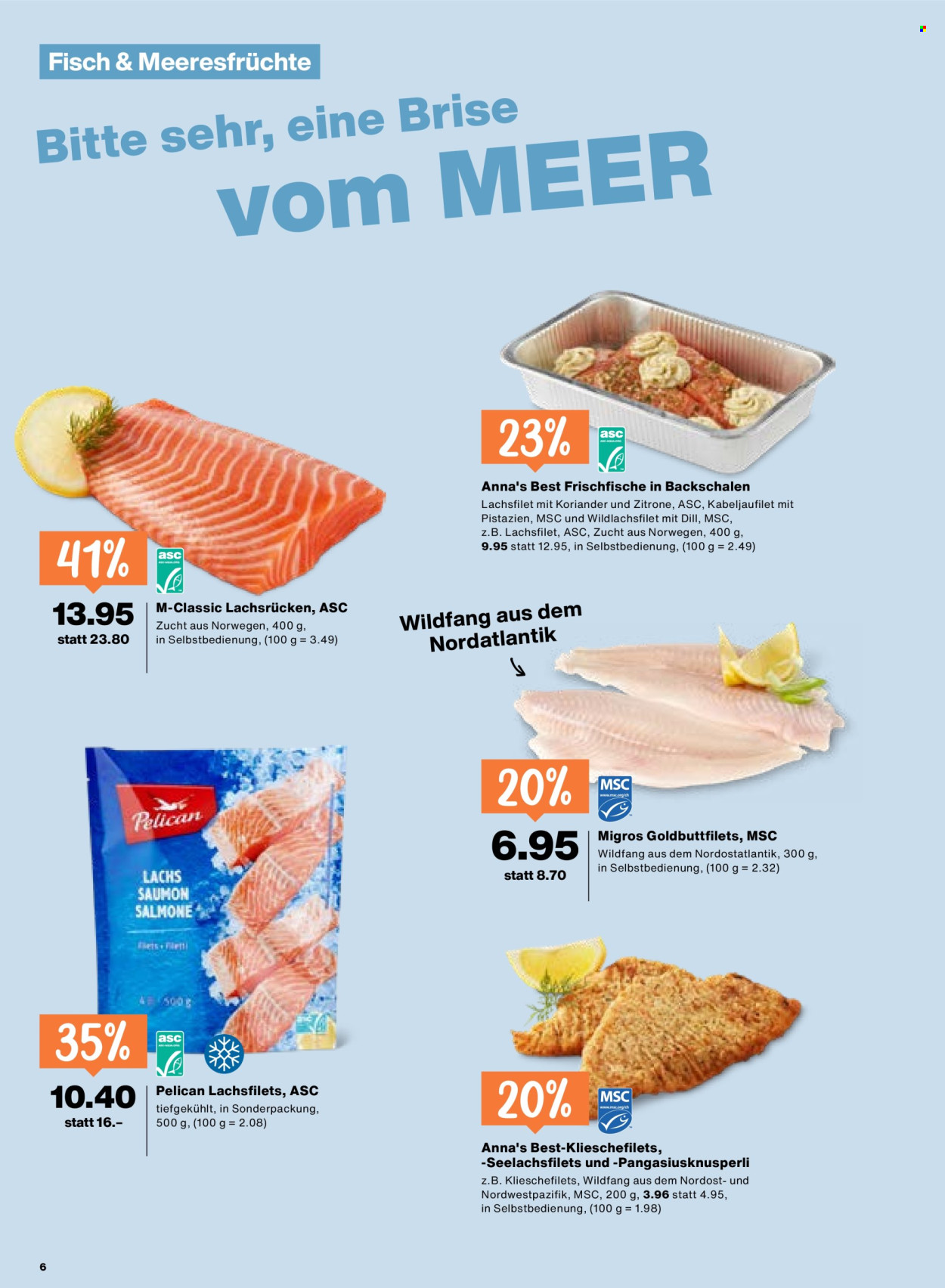 Catalogue Migros - 9.4.2026 - 15.4.2026. Page 6. Page 6