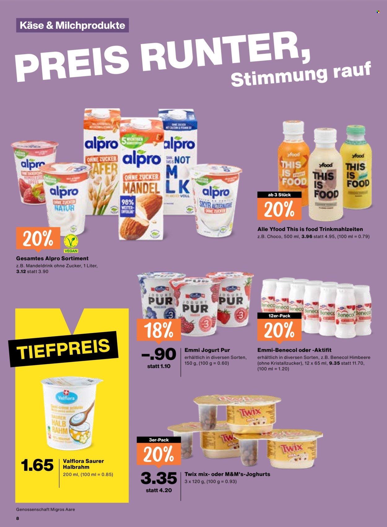 Catalogue Migros - 9.4.2026 - 15.4.2026. Page 8. Page 8
