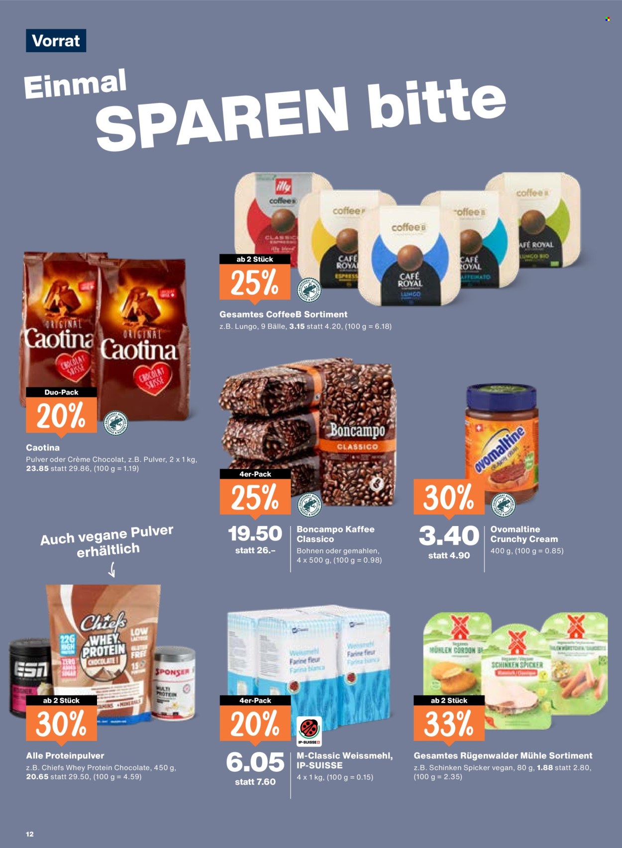 Catalogue Migros - 9.4.2026 - 15.4.2026. Page 12. Page 12