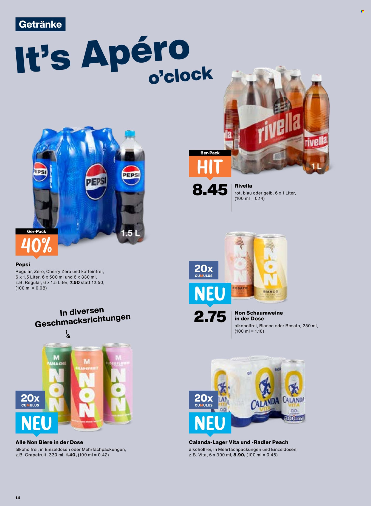 Catalogue Migros - 9.4.2026 - 15.4.2026. Page 14. Page 14