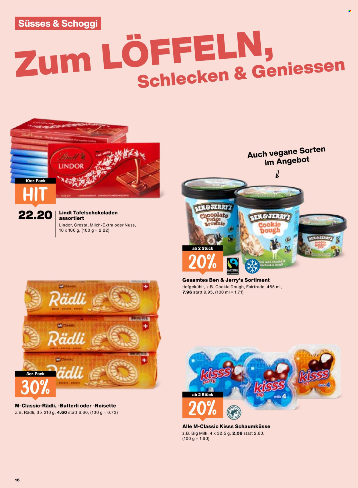 Catalogue Migros - 9.4.2026 - 15.4.2026. Page 16. Page 16