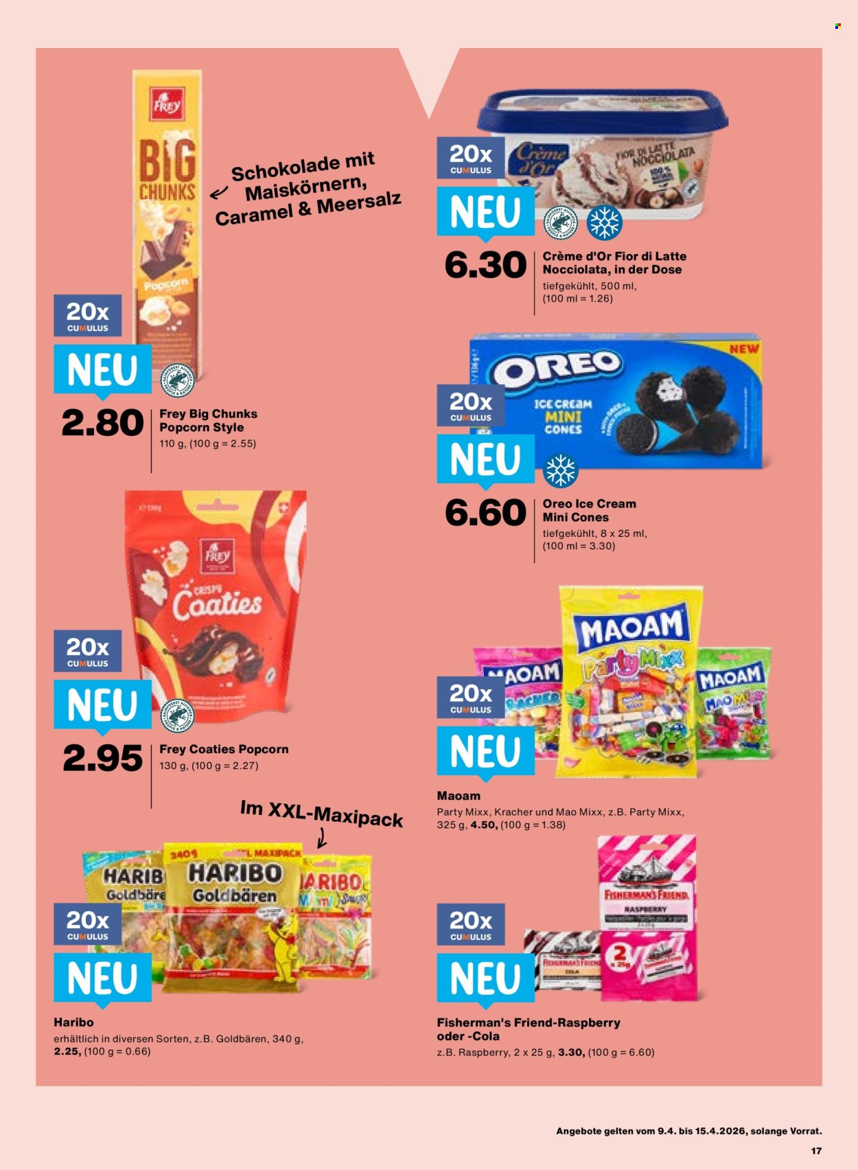 Catalogue Migros - 9.4.2026 - 15.4.2026. Page 17. Page 17