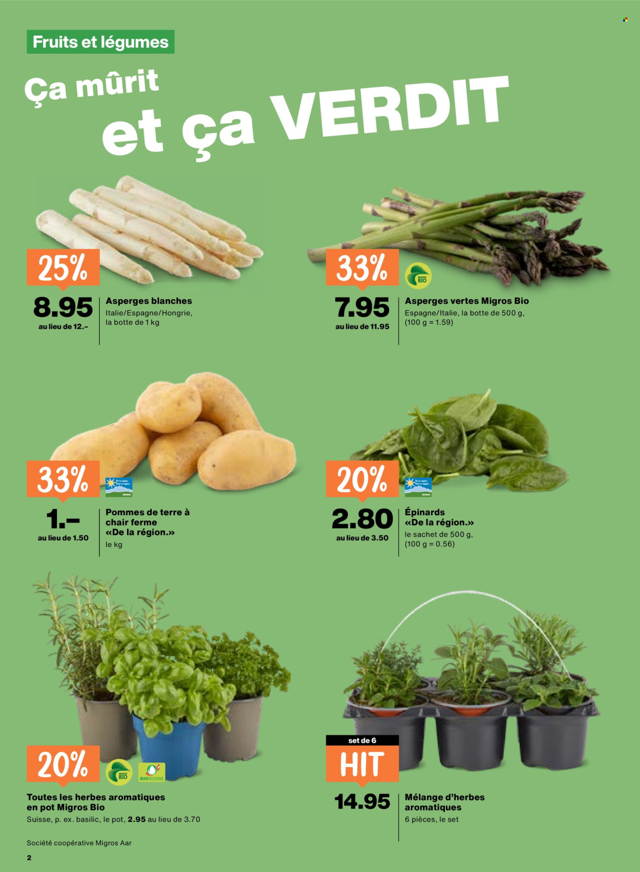 Catalogue Migros - 9.4.2026 - 15.4.2026. Page 2. Page 2