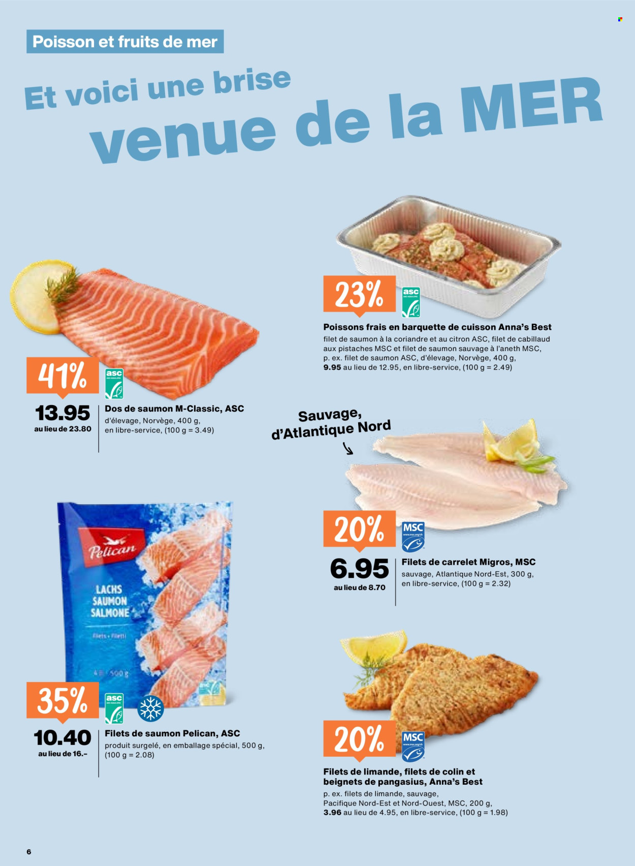 Catalogue Migros - 9.4.2026 - 15.4.2026. Page 6. Page 6