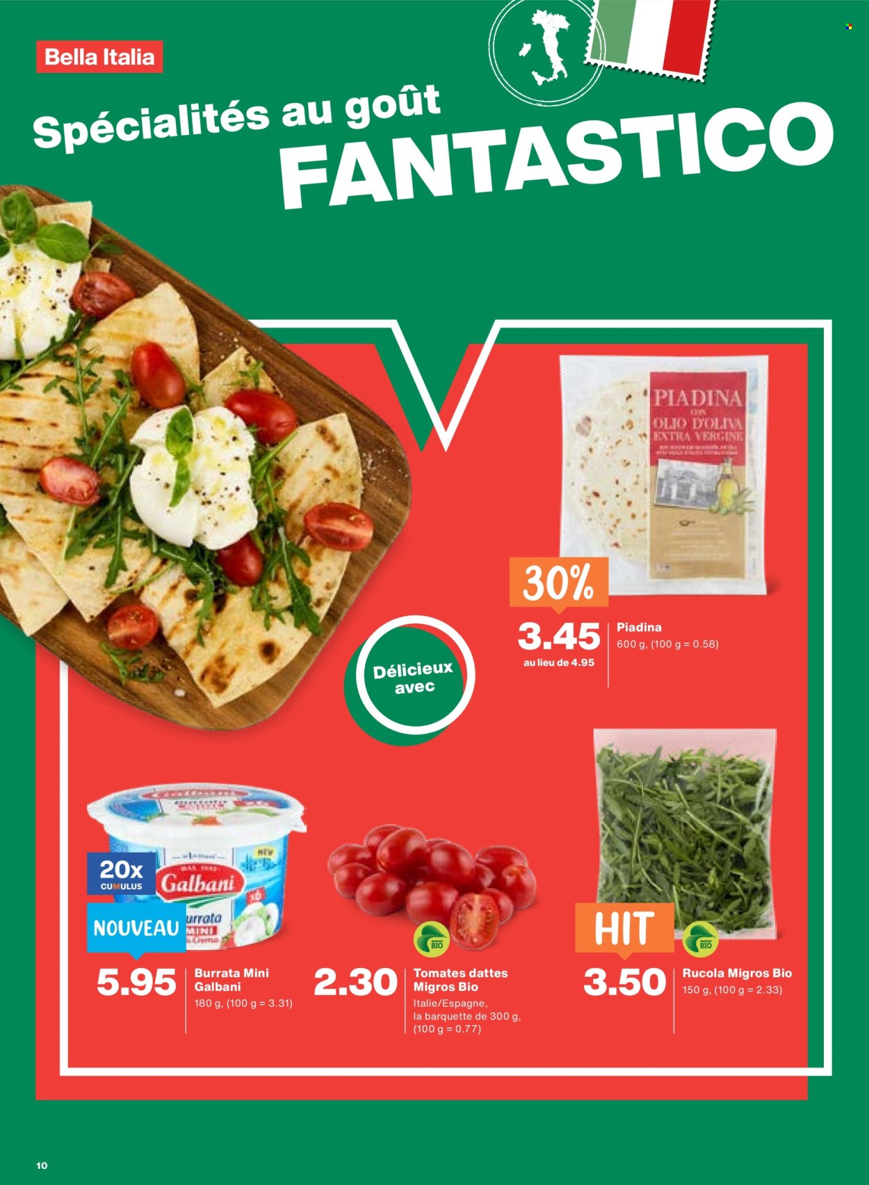 Catalogue Migros - 9.4.2026 - 15.4.2026. Page 10. Page 10