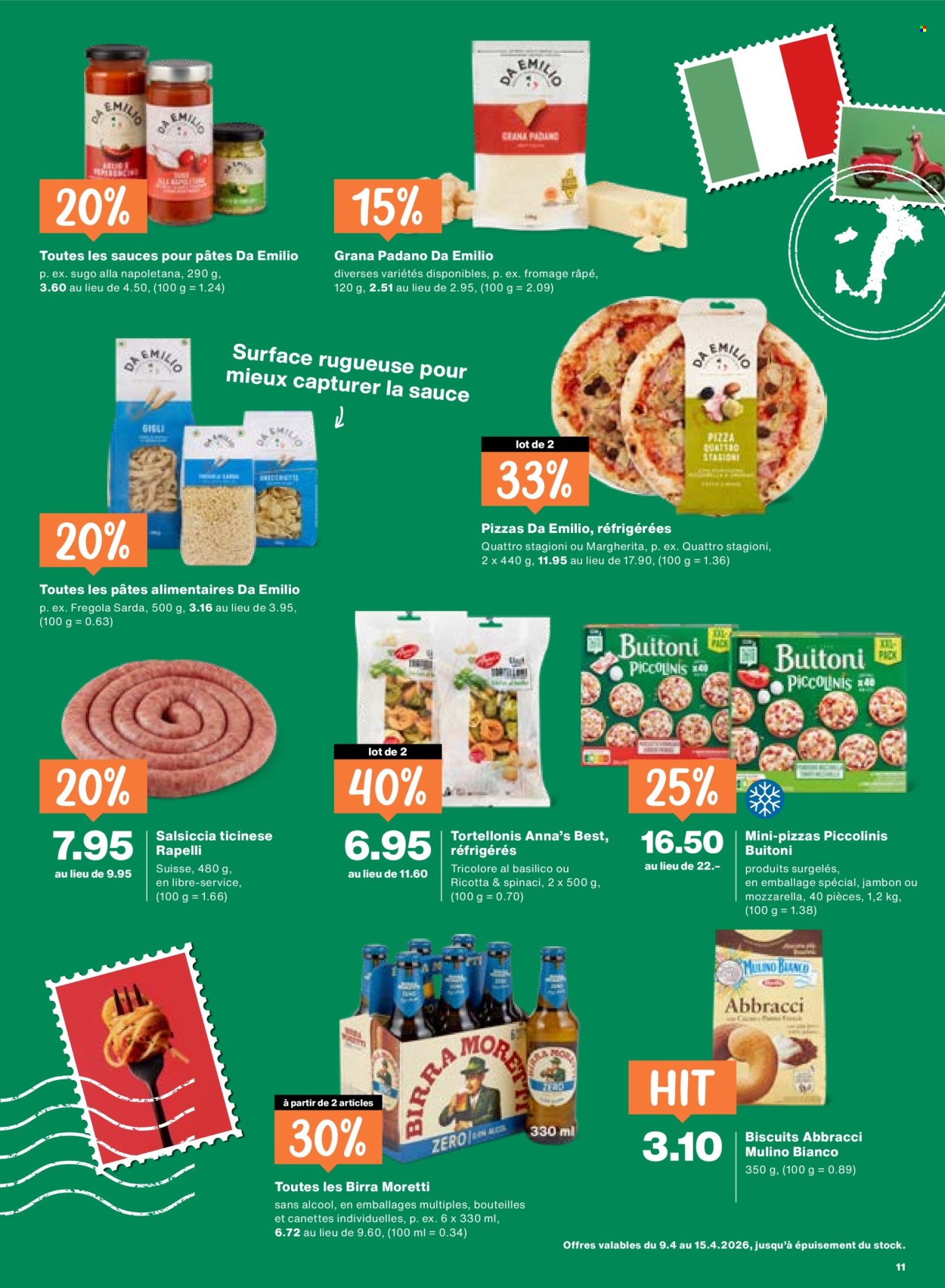 Catalogue Migros - 9.4.2026 - 15.4.2026. Page 11. Page 11