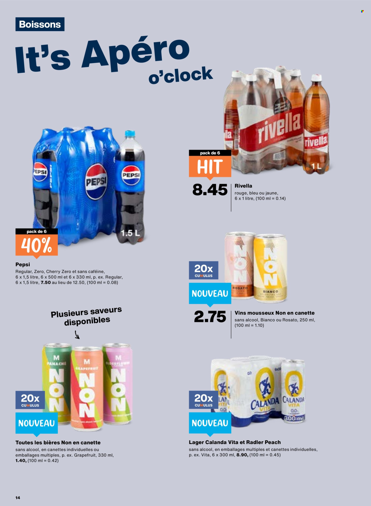 Catalogue Migros - 9.4.2026 - 15.4.2026. Page 14. Page 14