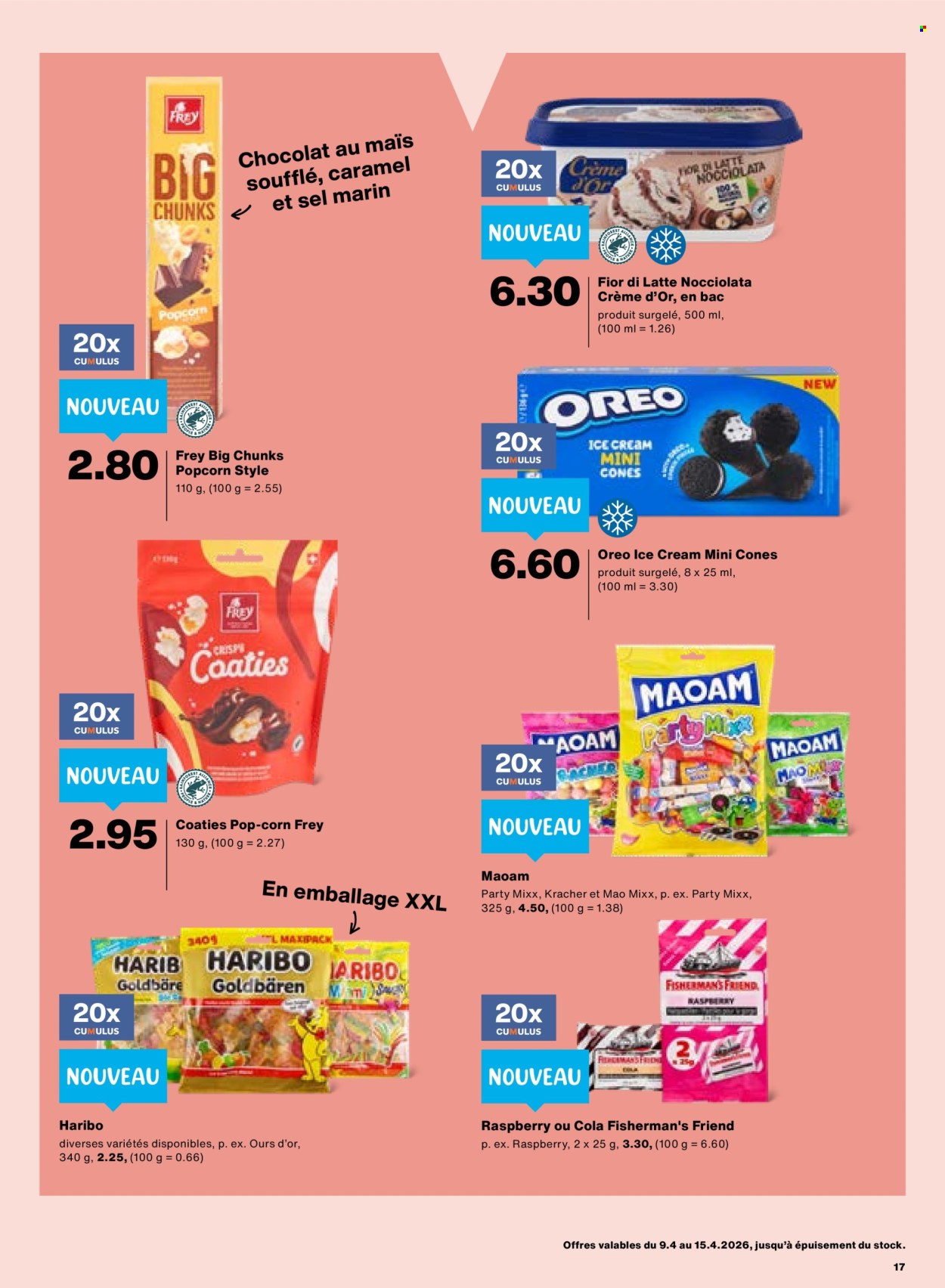 Catalogue Migros - 9.4.2026 - 15.4.2026. Page 17. Page 17