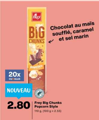 Frey Big Chunks Popcorn Style
