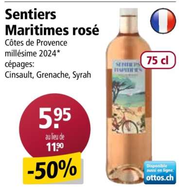 Sentiers Maritimes rosé