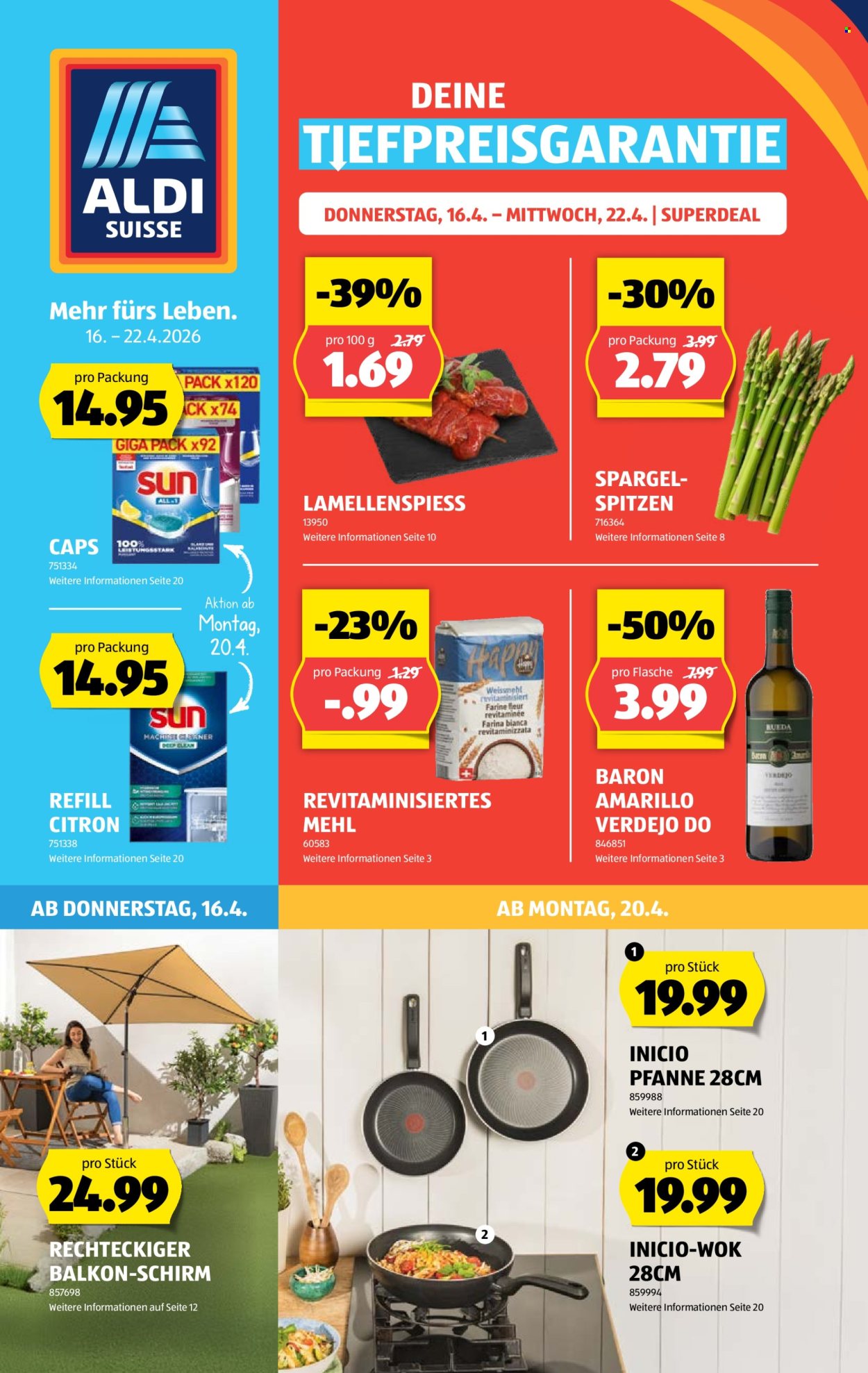 Catalogue Aldi - 16.4.2026 - 22.4.2026. Page 1. Page 1
