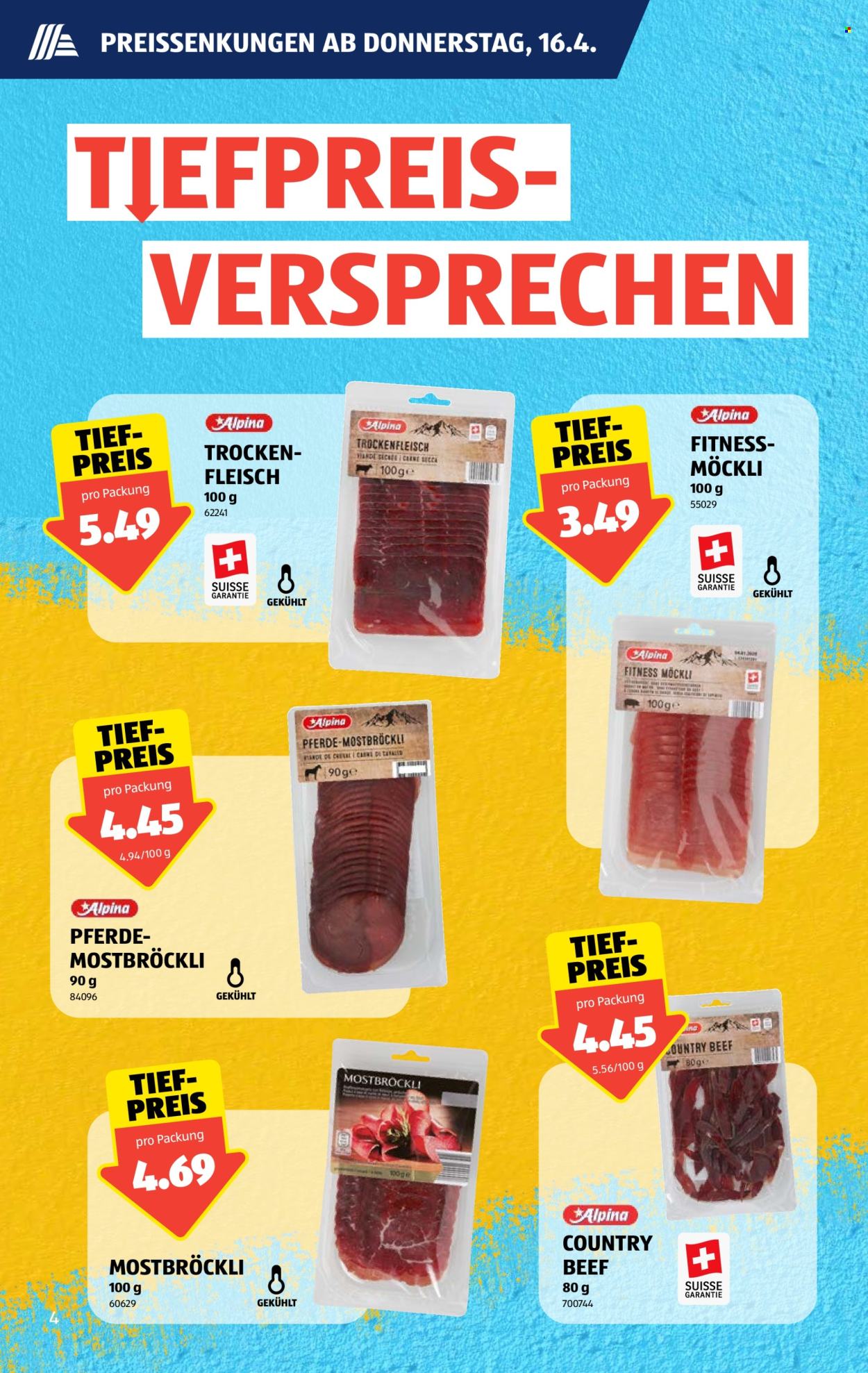 Catalogue Aldi - 16.4.2026 - 22.4.2026. Page 4. Page 4