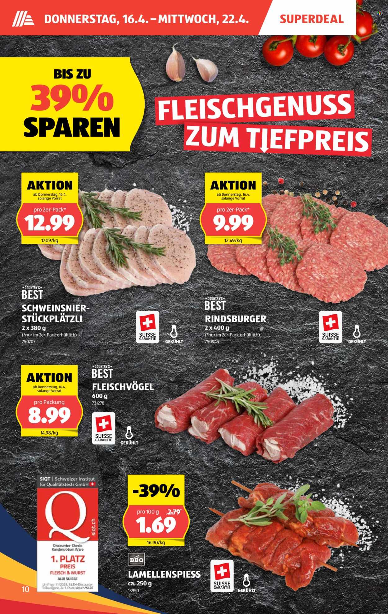 Catalogue Aldi - 16.4.2026 - 22.4.2026. Page 10. Page 10
