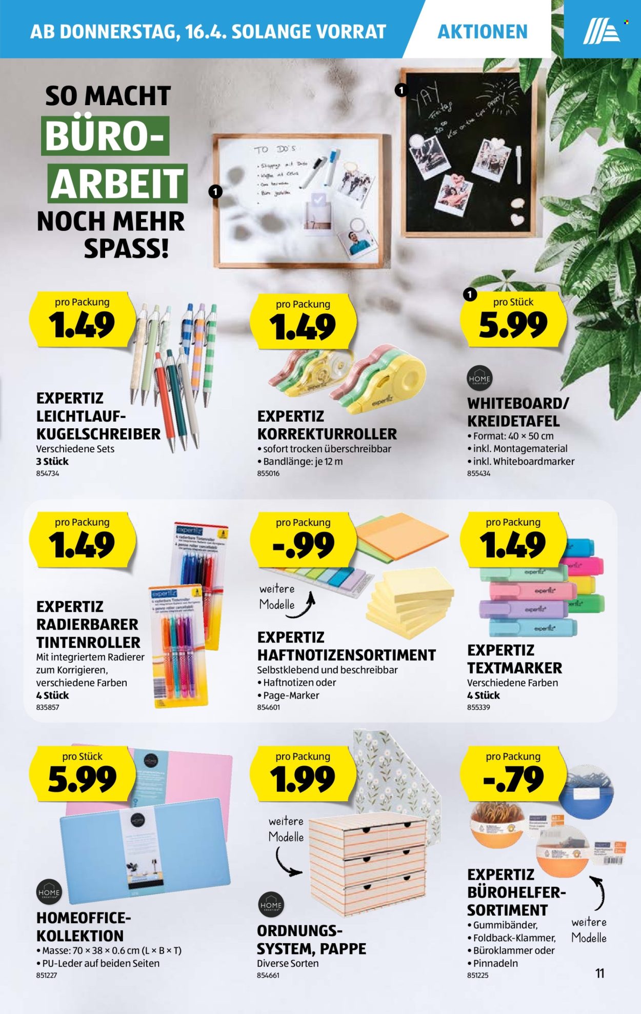 Catalogue Aldi - 16.4.2026 - 22.4.2026. Page 11. Page 11