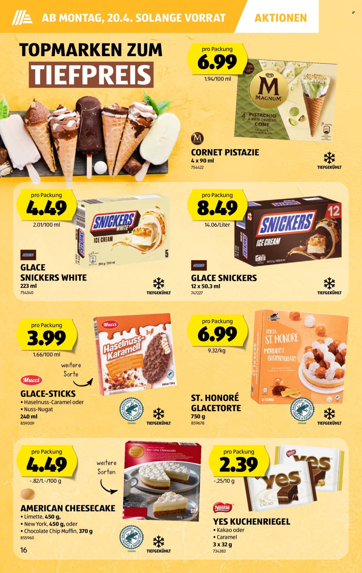 Catalogue Aldi - 16.4.2026 - 22.4.2026. Page 16. Page 16