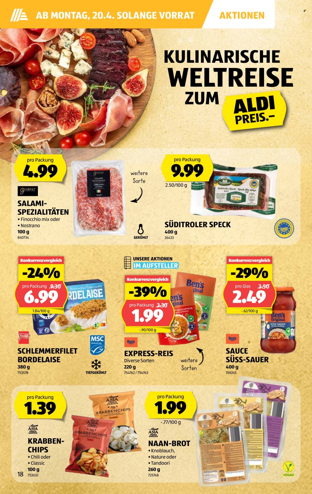 Catalogue Aldi - 16.4.2026 - 22.4.2026. Page 18. Page 18