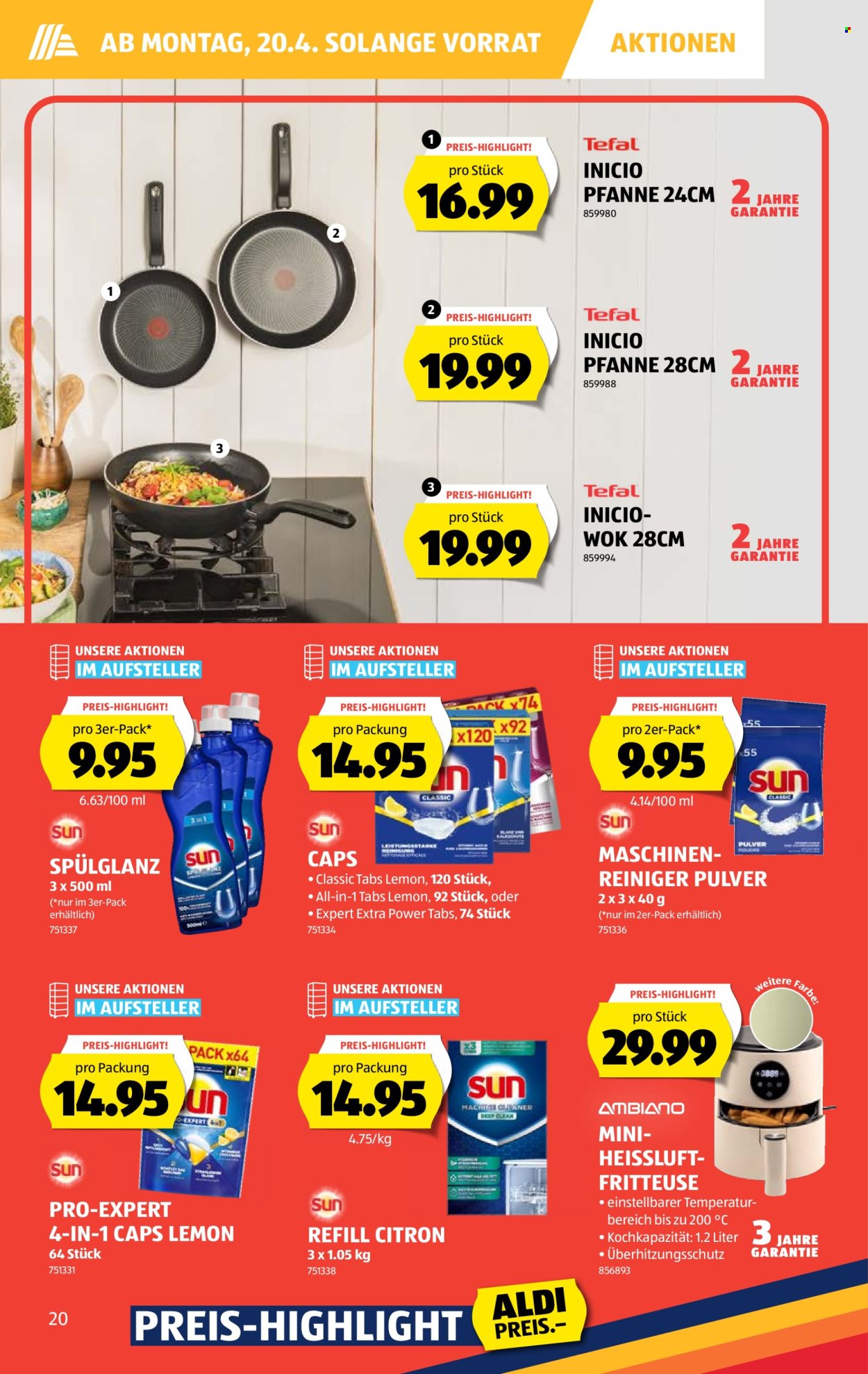 Catalogue Aldi - 16.4.2026 - 22.4.2026. Page 20. Page 20