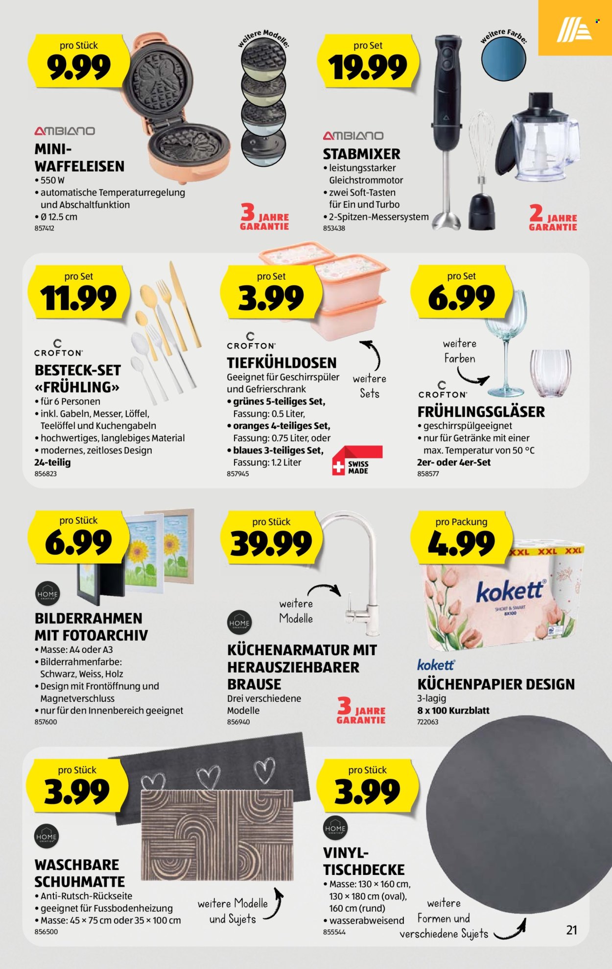 Catalogue Aldi - 16.4.2026 - 22.4.2026. Page 21. Page 21