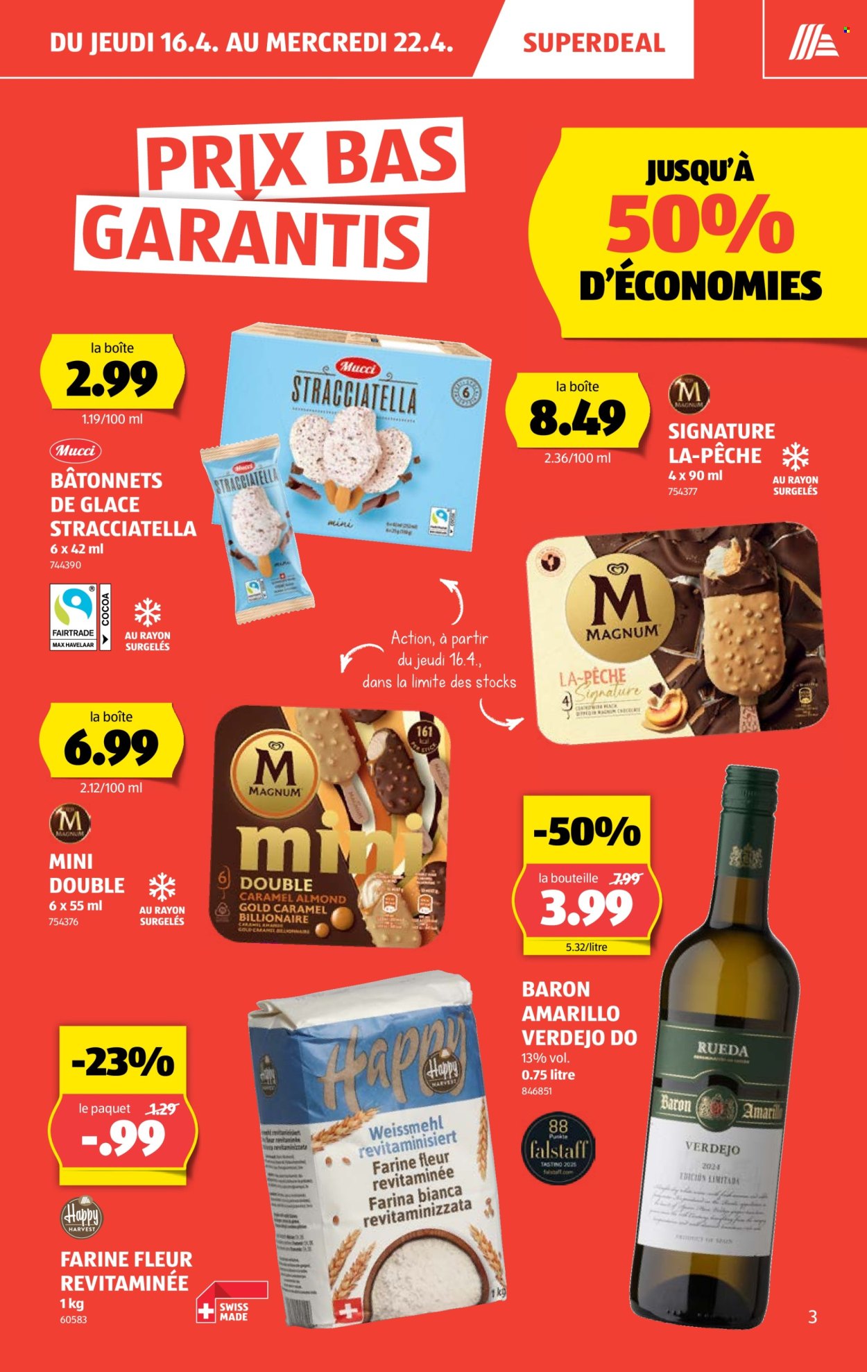 Catalogue Aldi - 16.4.2026 - 22.4.2026. Page 3. Page 3