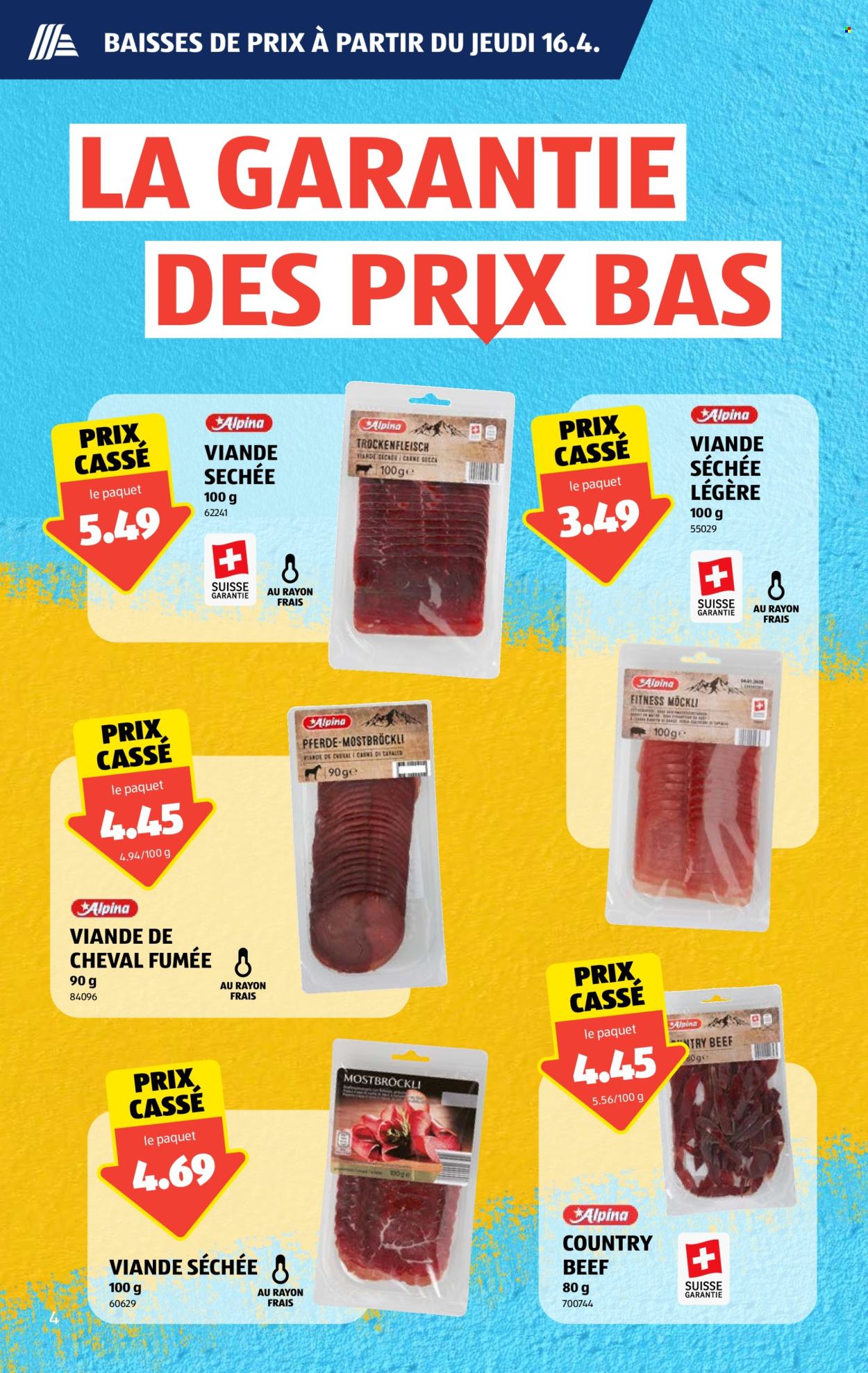 Catalogue Aldi - 16.4.2026 - 22.4.2026. Page 4. Page 4