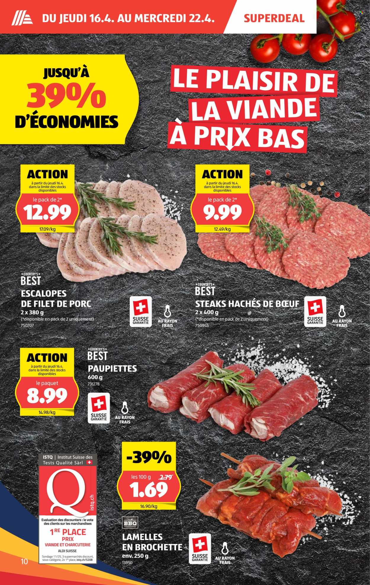 Catalogue Aldi - 16.4.2026 - 22.4.2026. Page 10. Page 10