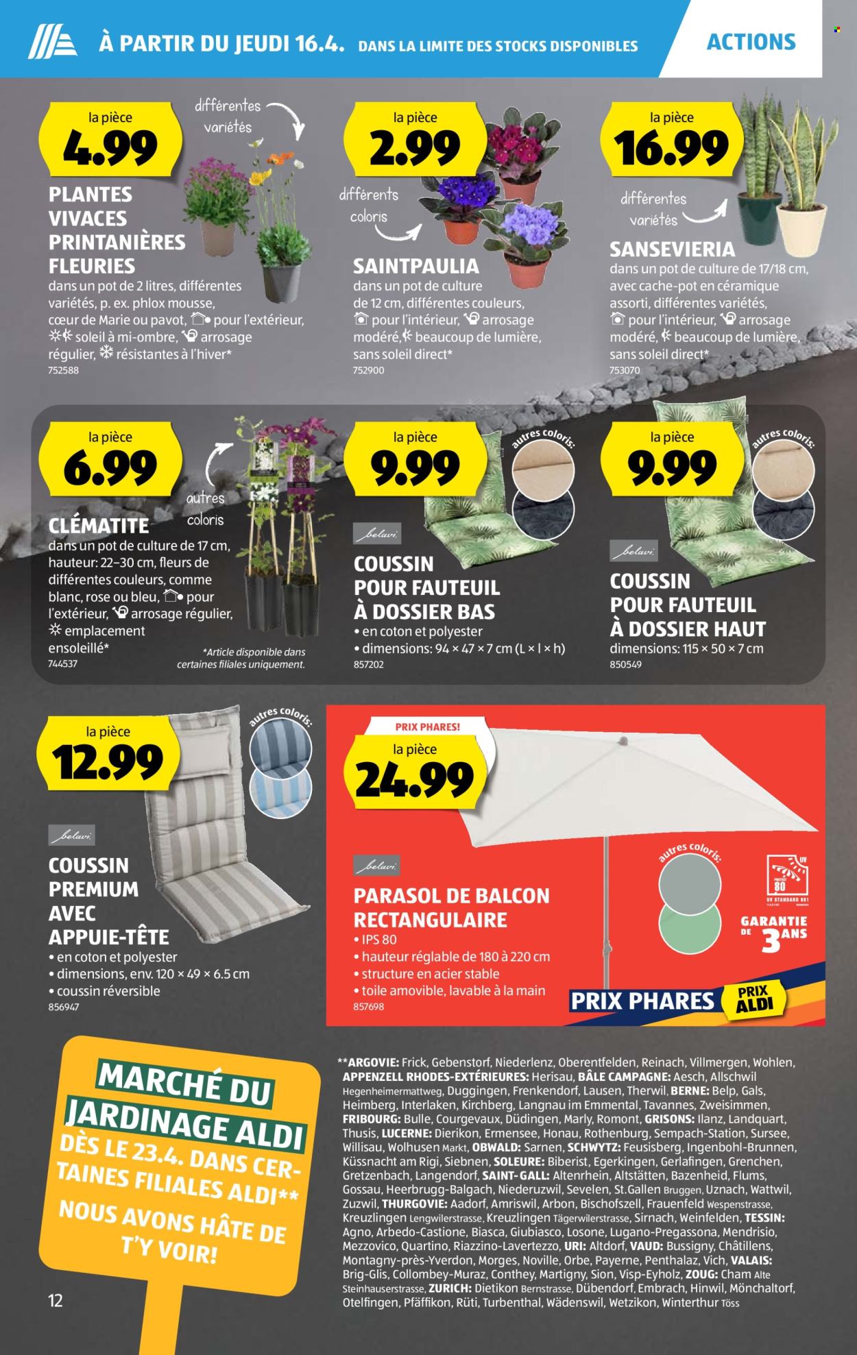 Catalogue Aldi - 16.4.2026 - 22.4.2026. Page 12. Page 12