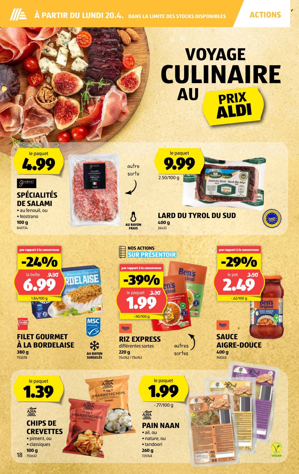Catalogue Aldi - 16.4.2026 - 22.4.2026. Page 18. Page 18
